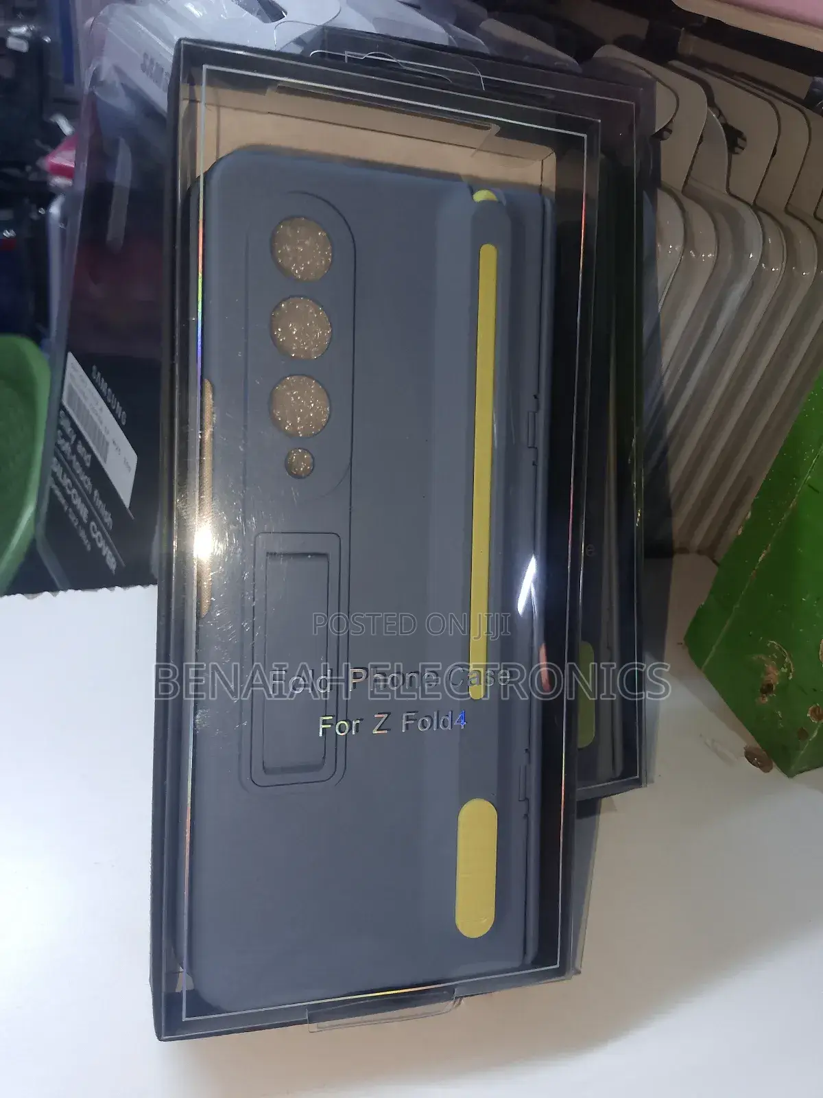 Z Fold4 Fashion Case, Elegant Fold Cover