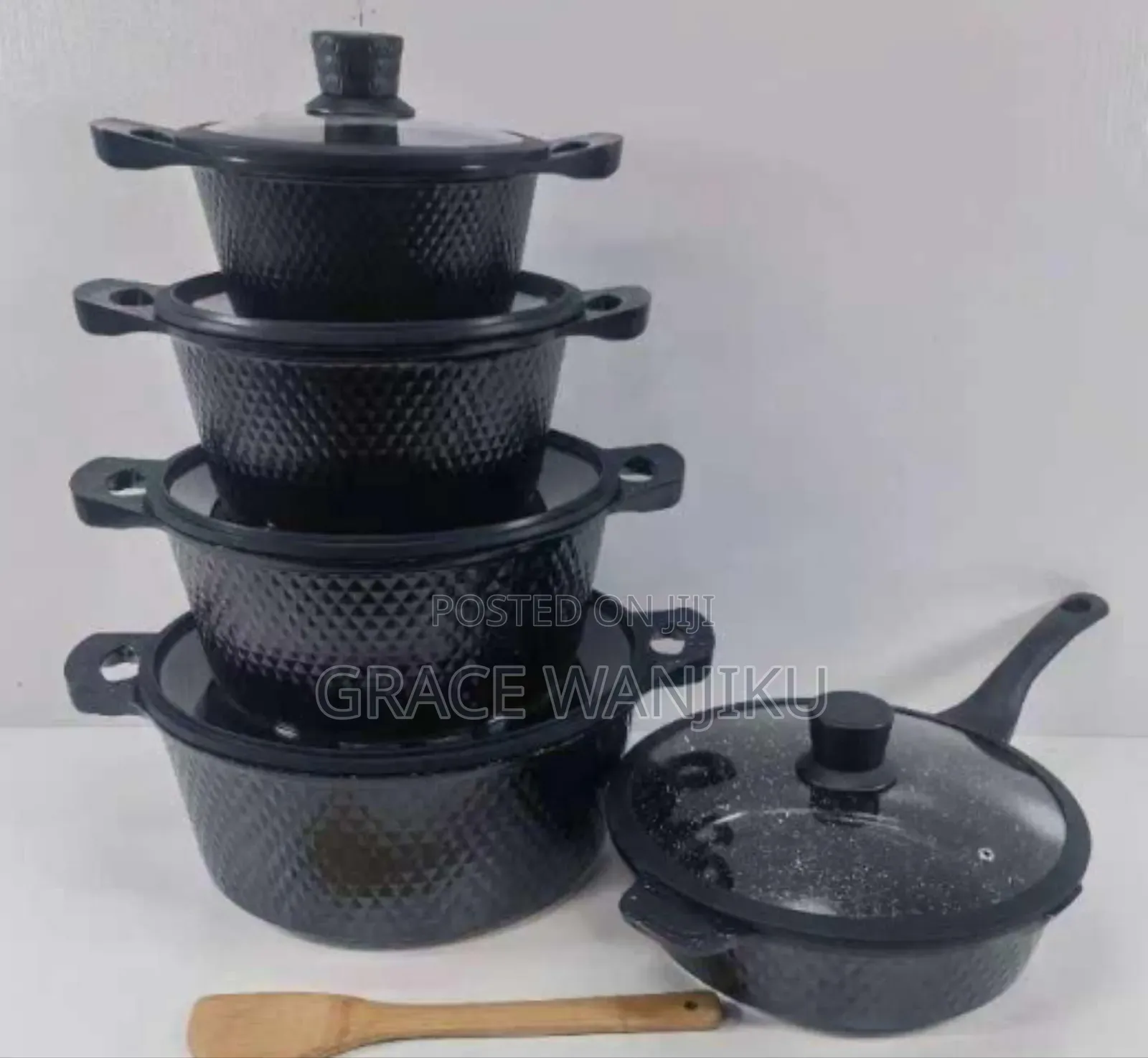 *_bosch 11pc Cookware With Silicone Lid Covers*_