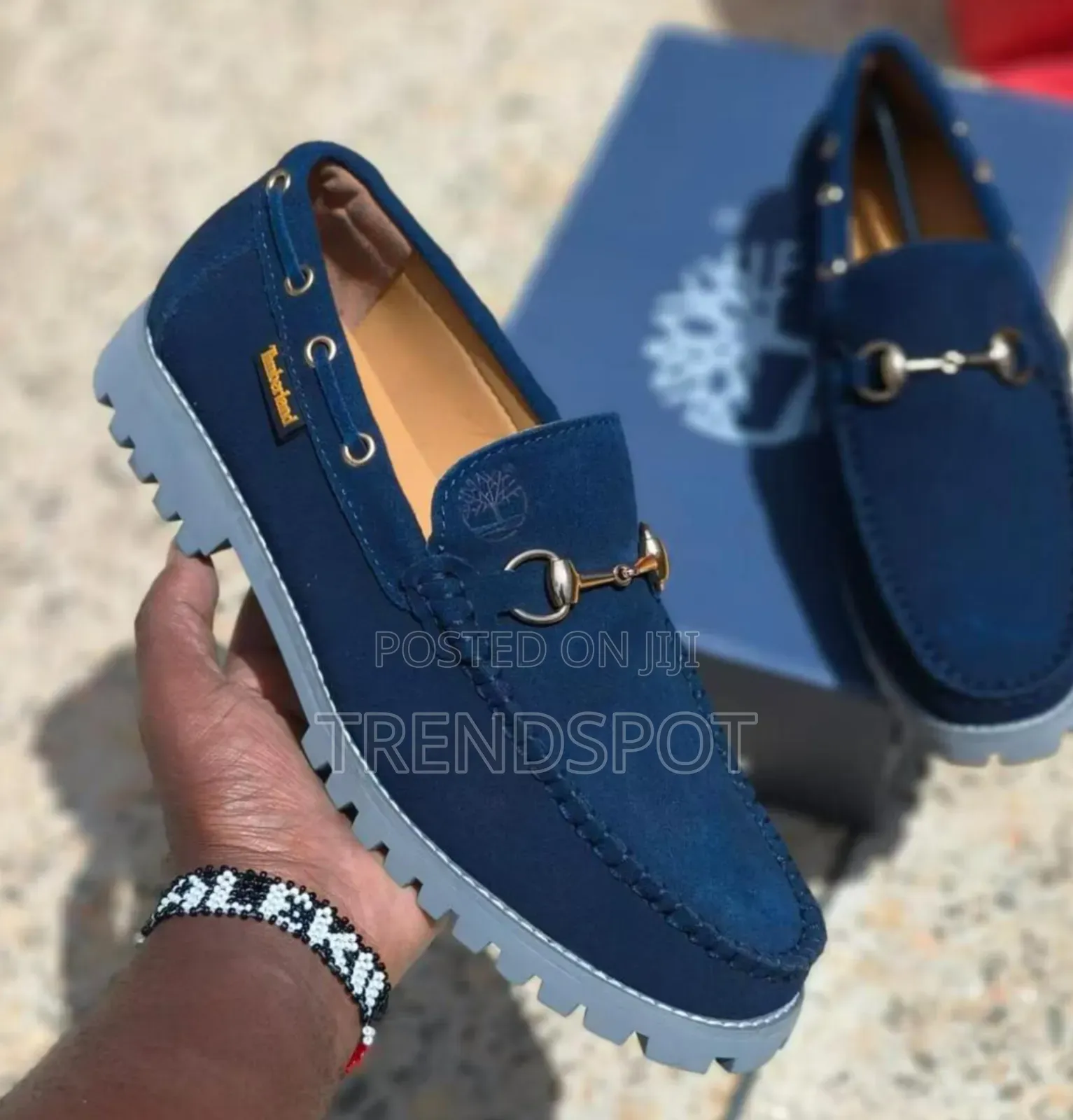 Timberland Sweed Loafer Blue
