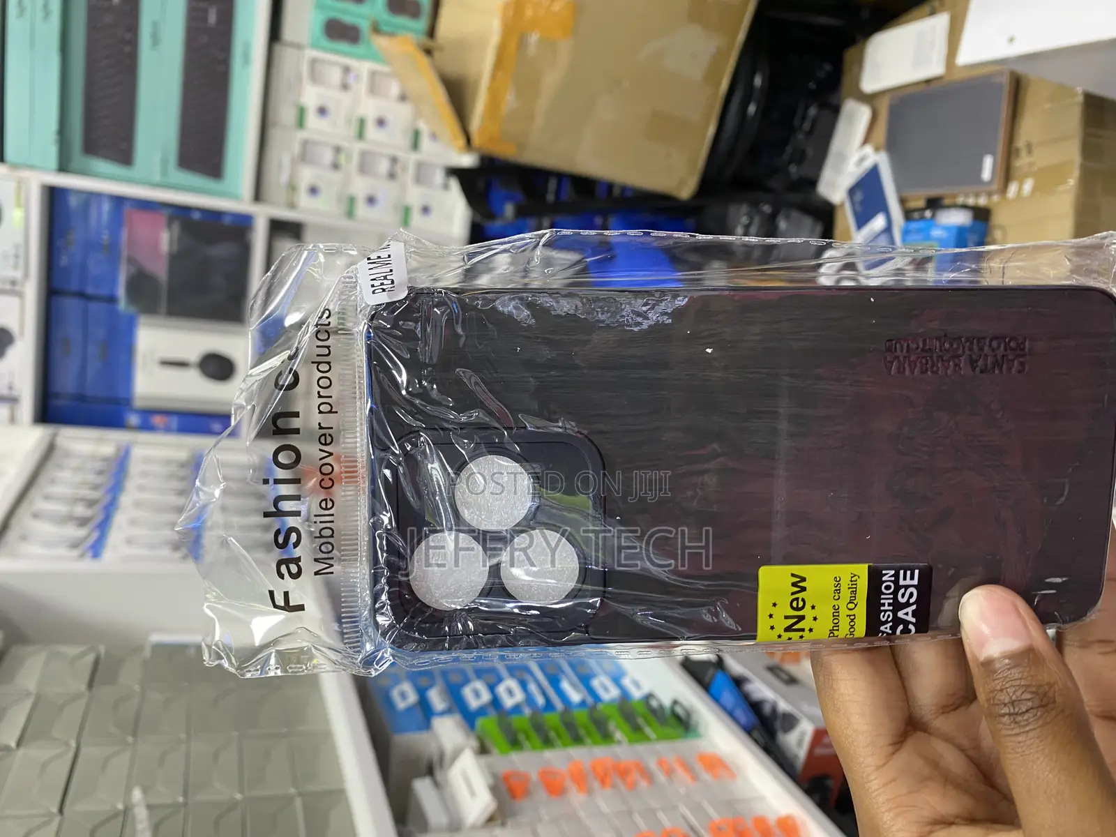 Spazy Realme Note 50 Leather Case With Silicone Bumper