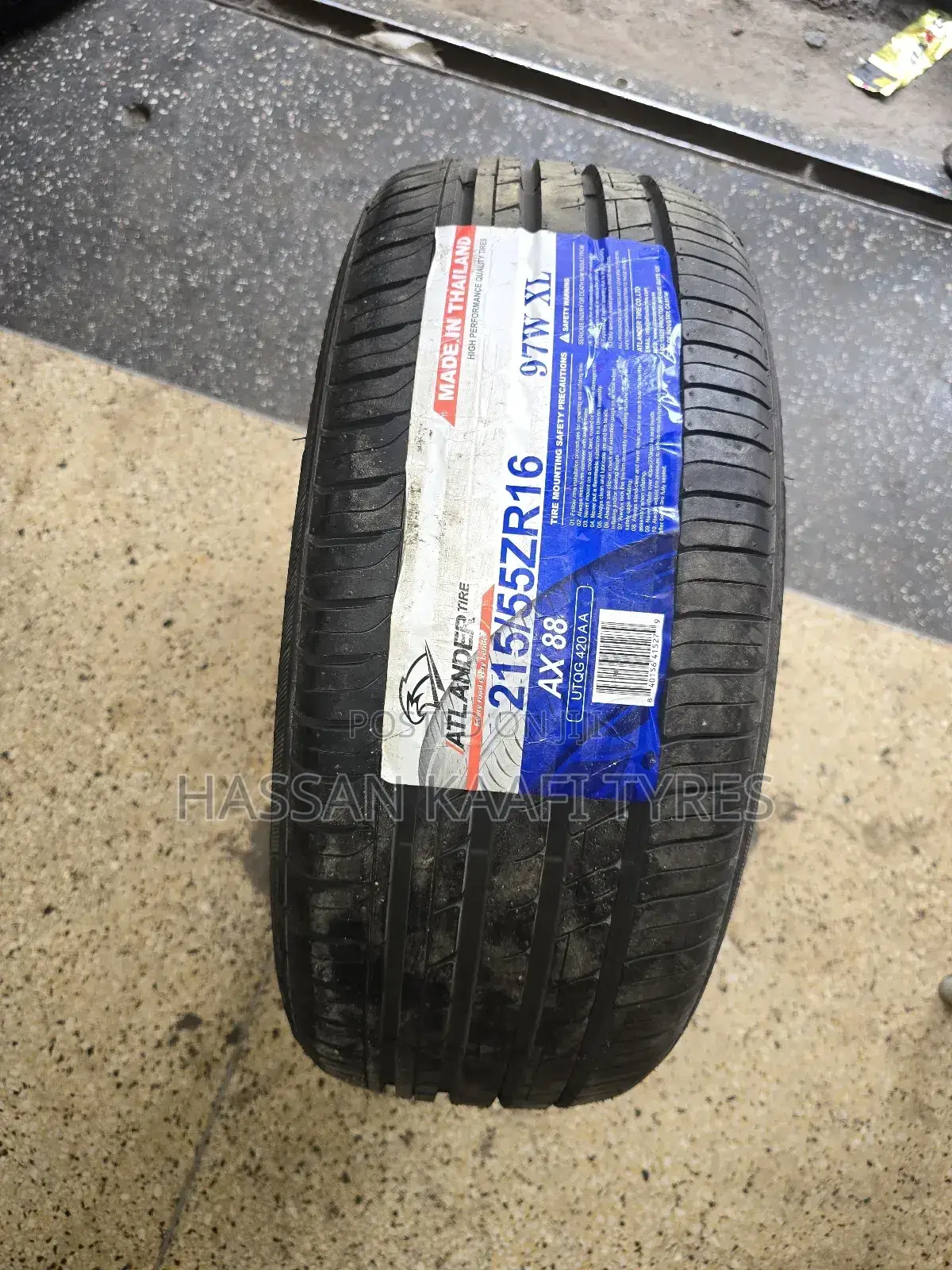 215/55r16 Atlander Made in Thailand Tyre