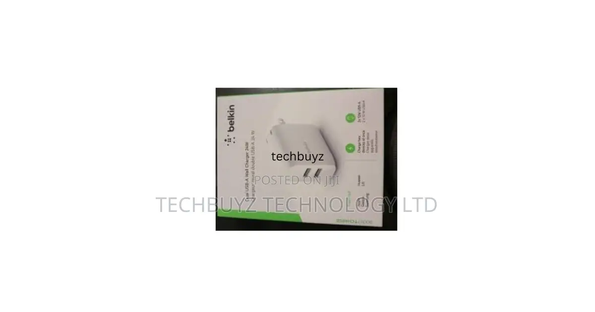 Belkin Boost Charge Dual Usb-a Wall Charger