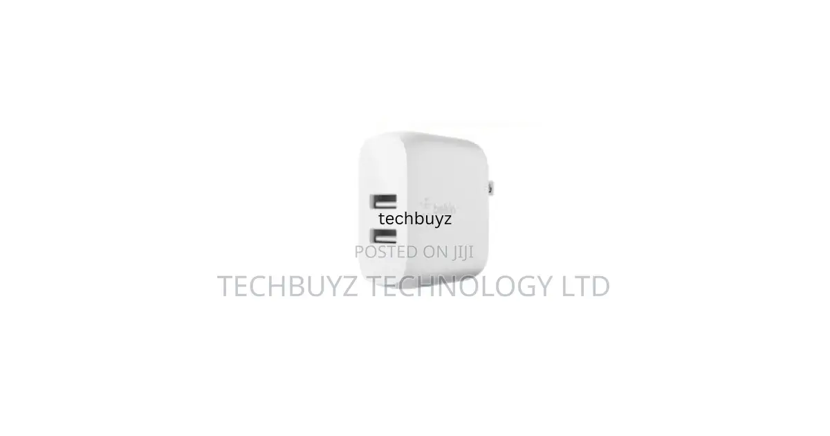 Belkin Boost Charge Dual Usb-a Wall Charger