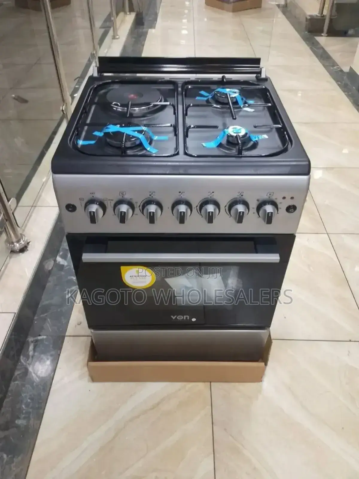 58 by 58 Von Auto- Ignition Gas Cooker