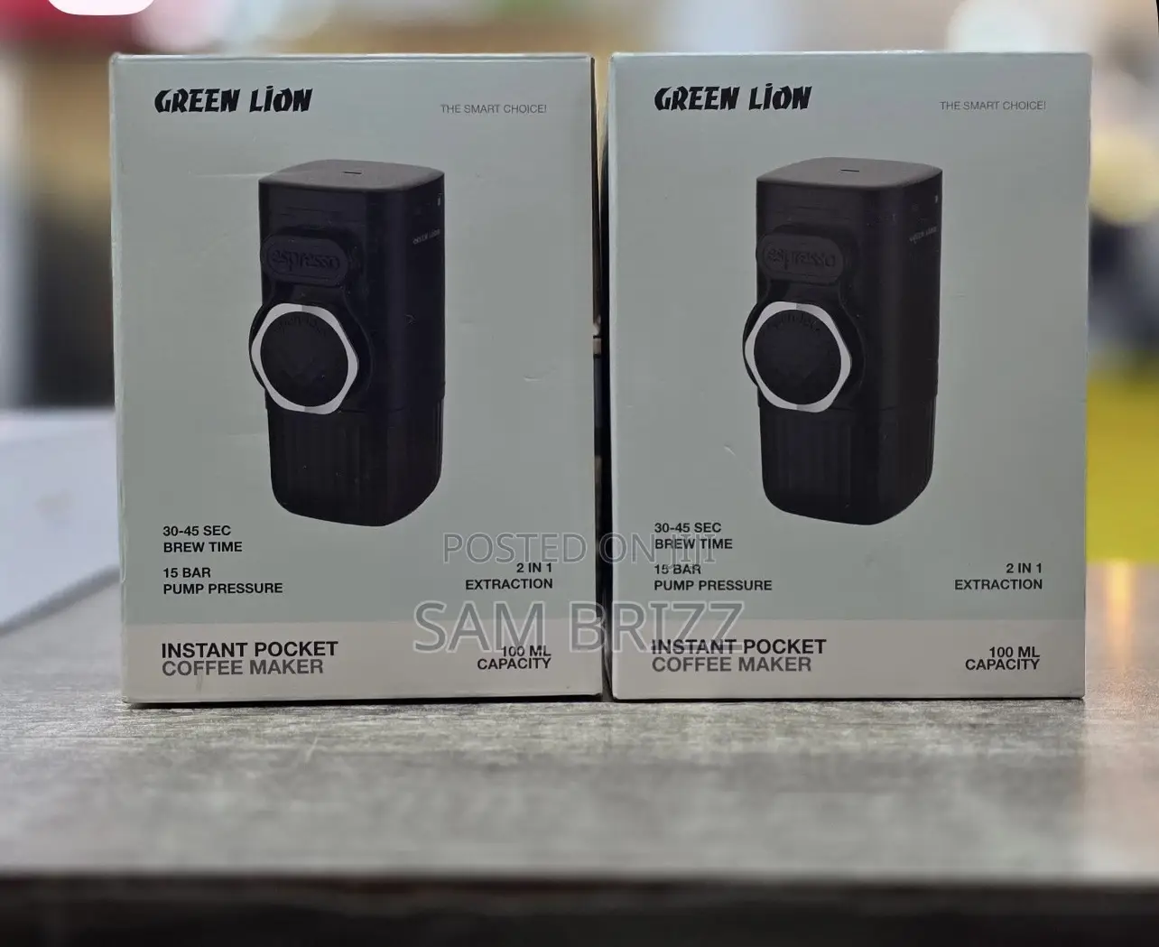 Green Lion Instant Pocket Coffee Maker