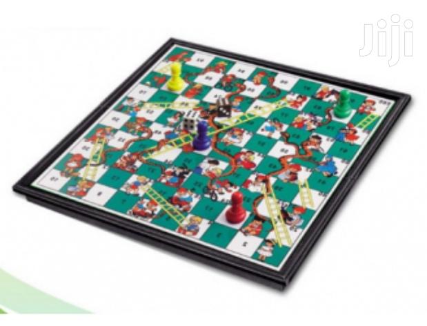 Snake Ladders Magnetic Game Large Size