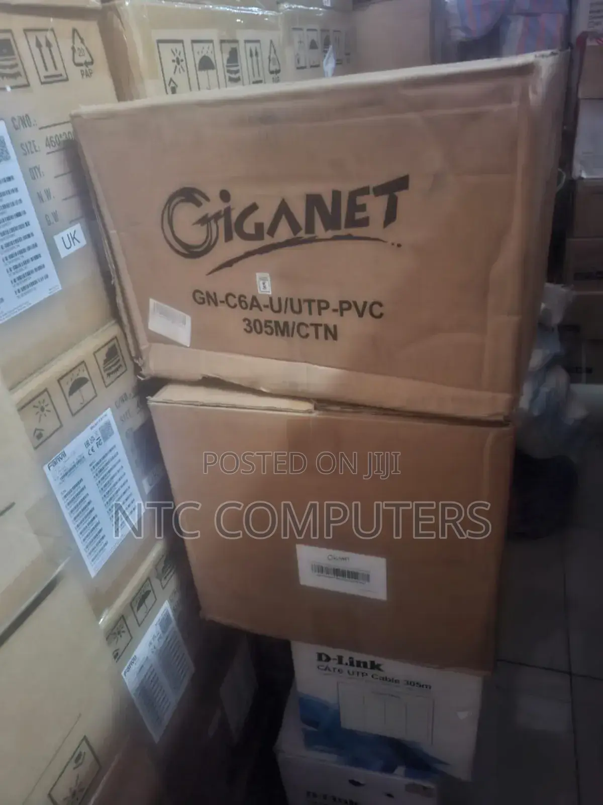 Giganet Cat 6a Cable U/Utp Indoor