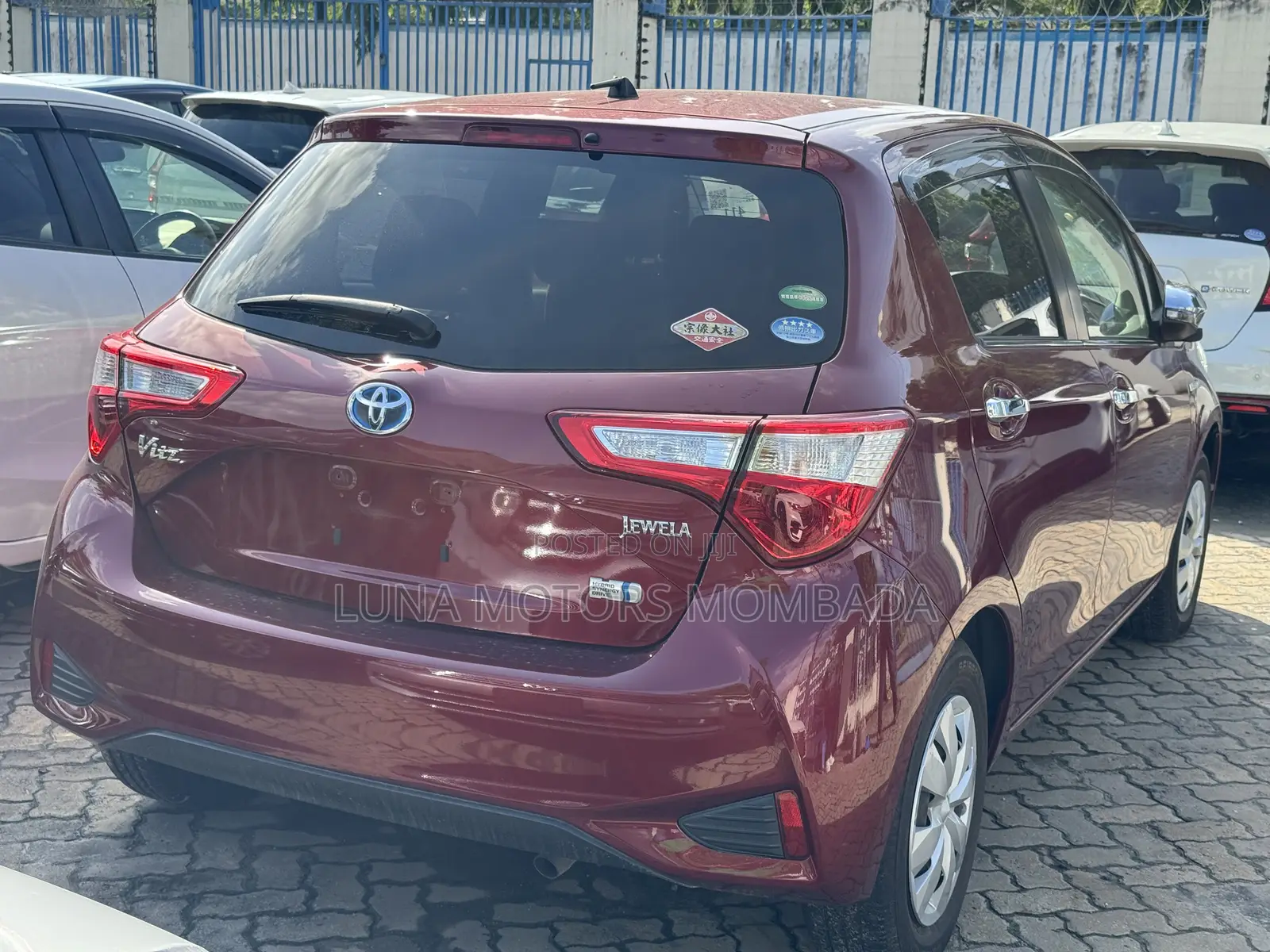 Toyota Vitz 2019 Red