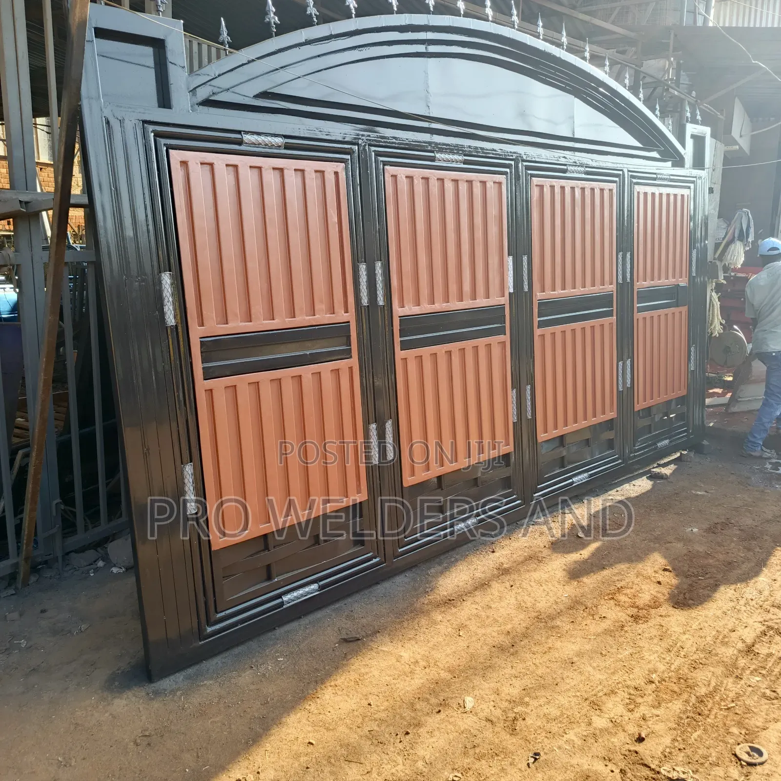 . "Bold Protection, Beautiful Design – The Perfect Gate"