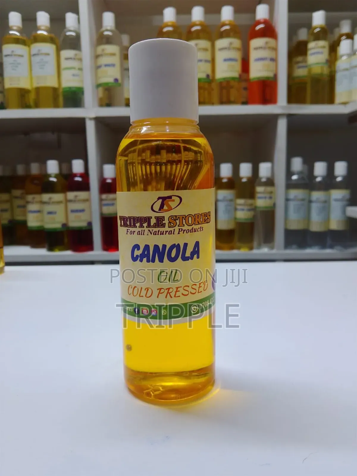 Canola Oil(100%Pure, Cold Pressed, Natural)