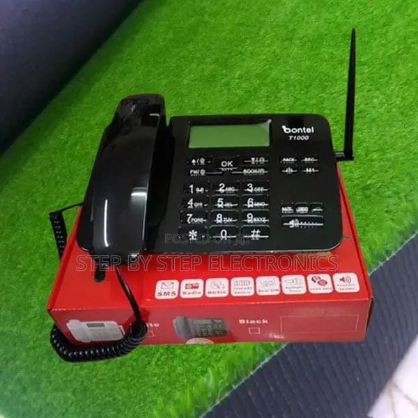 Fm Radio Bontel T1000 Dual Sim GSM Wireless Desktop Phone