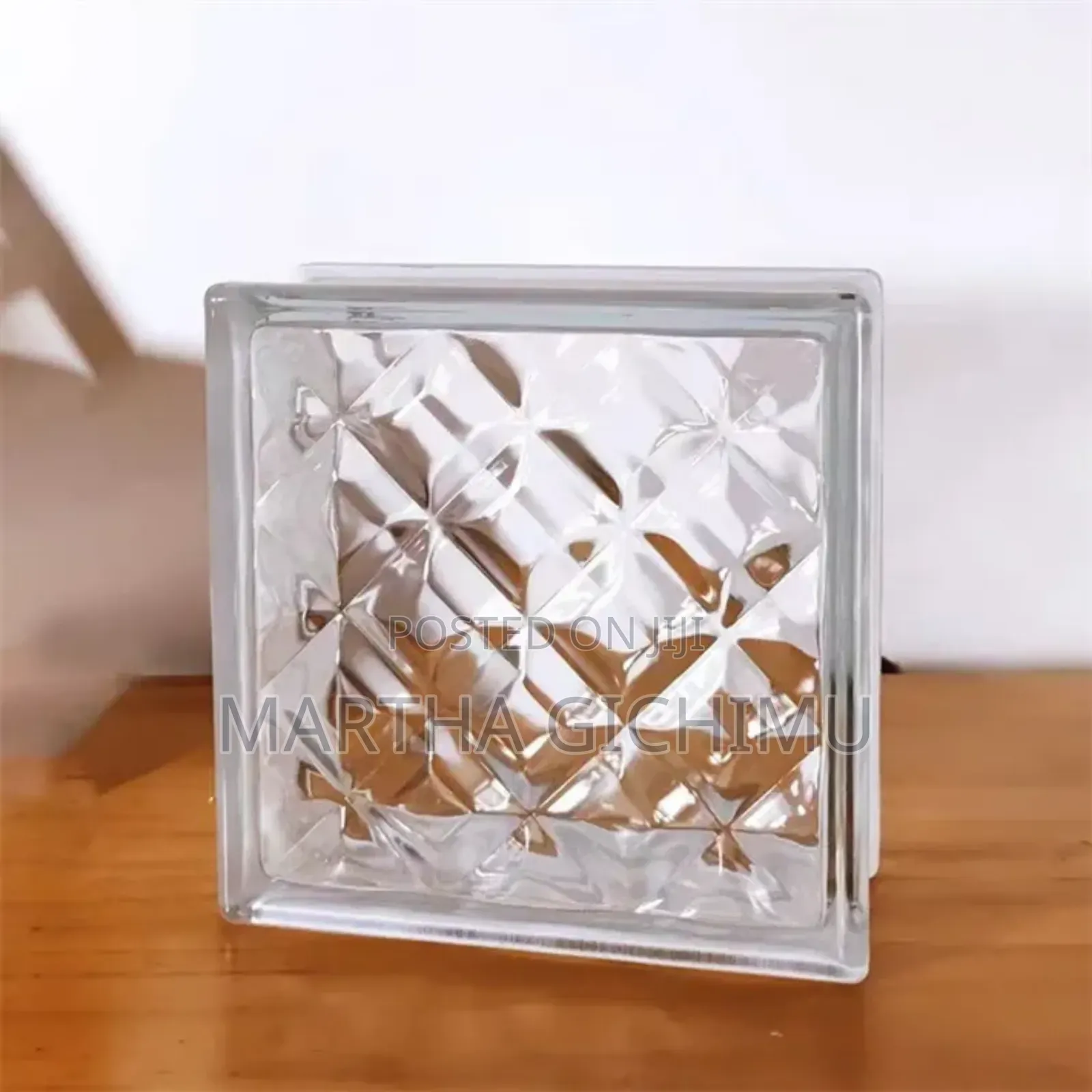 Clear Glass Blocks 190*190*80mm