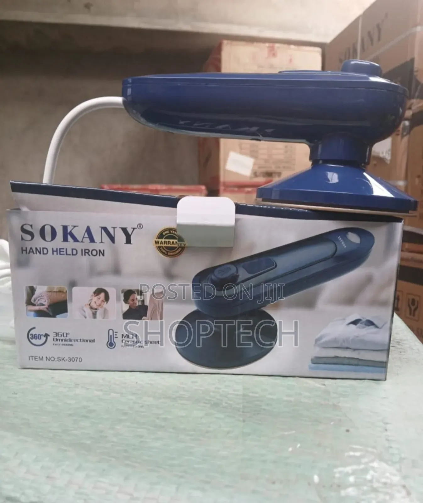 Hand Held Iron Box