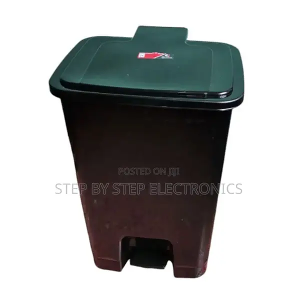 30 Litres Plastic Foot Pedal Waste Bin With Small Foot Print