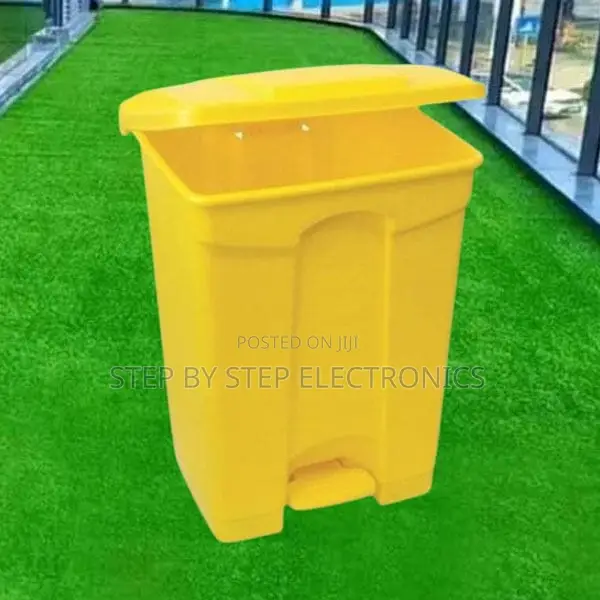 Well Built Quality 30l Litres Plastic Foot Pedal Waste Bin