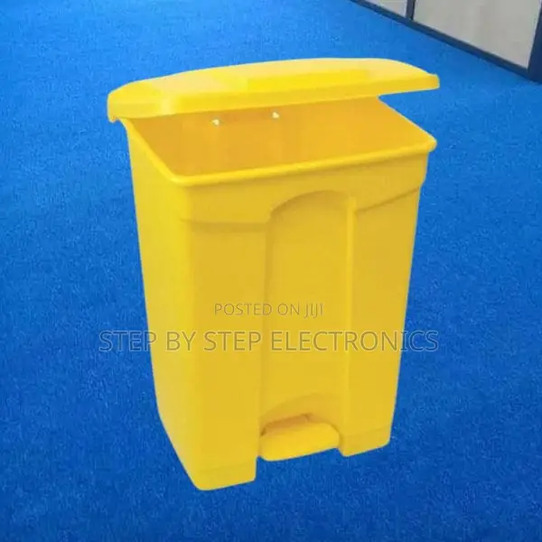 Space Efficient 30l Litres Plastic Foot Pedal Waste Bin