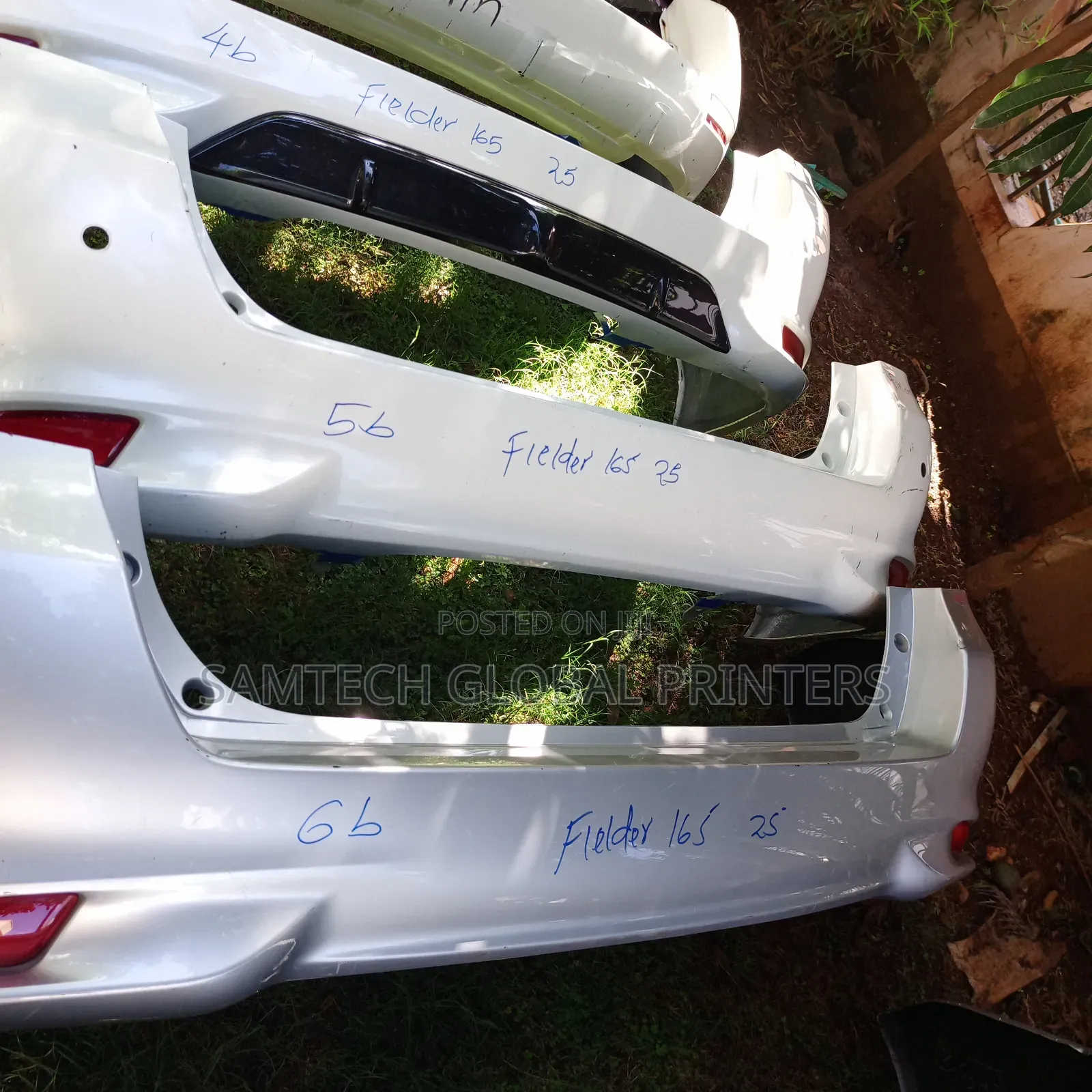 Super Clean Toyota Fielder 165 Back Bumper