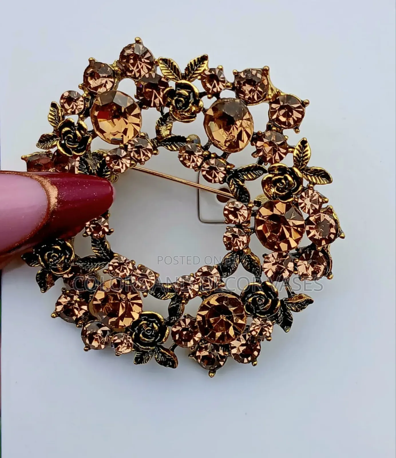 Circular Brooches