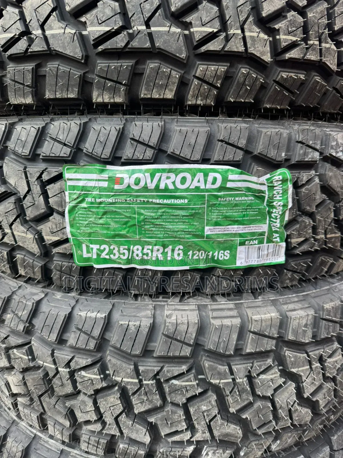 235/85r16 Dovroad Tyres Brand New