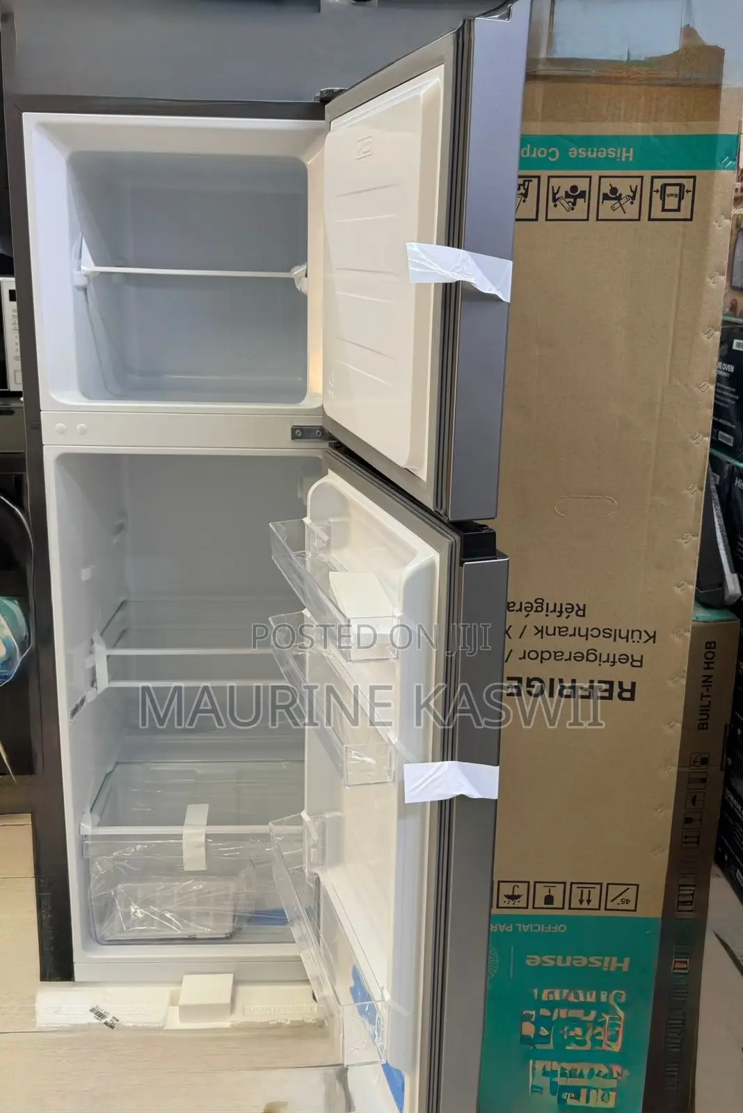 Hisense Refrigerator 154l Double Door (5year Warranty)