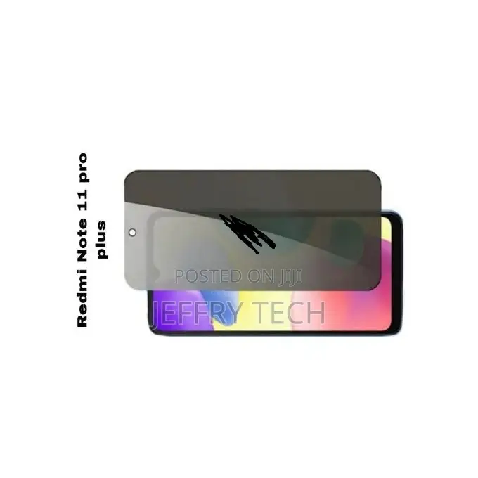 Shatterproof Smoked for Xiaomi Redmi Note 11pro Plus Black