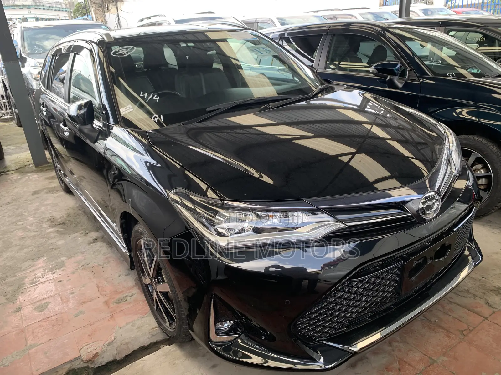 Toyota Corolla Fielder 1.5 Petrol AWD 2018 Matt Black