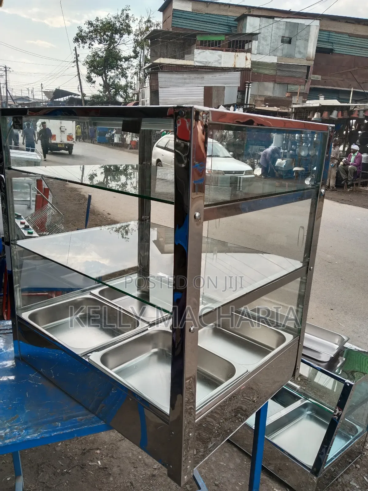Commercial Three Layers Food Warmers and Display