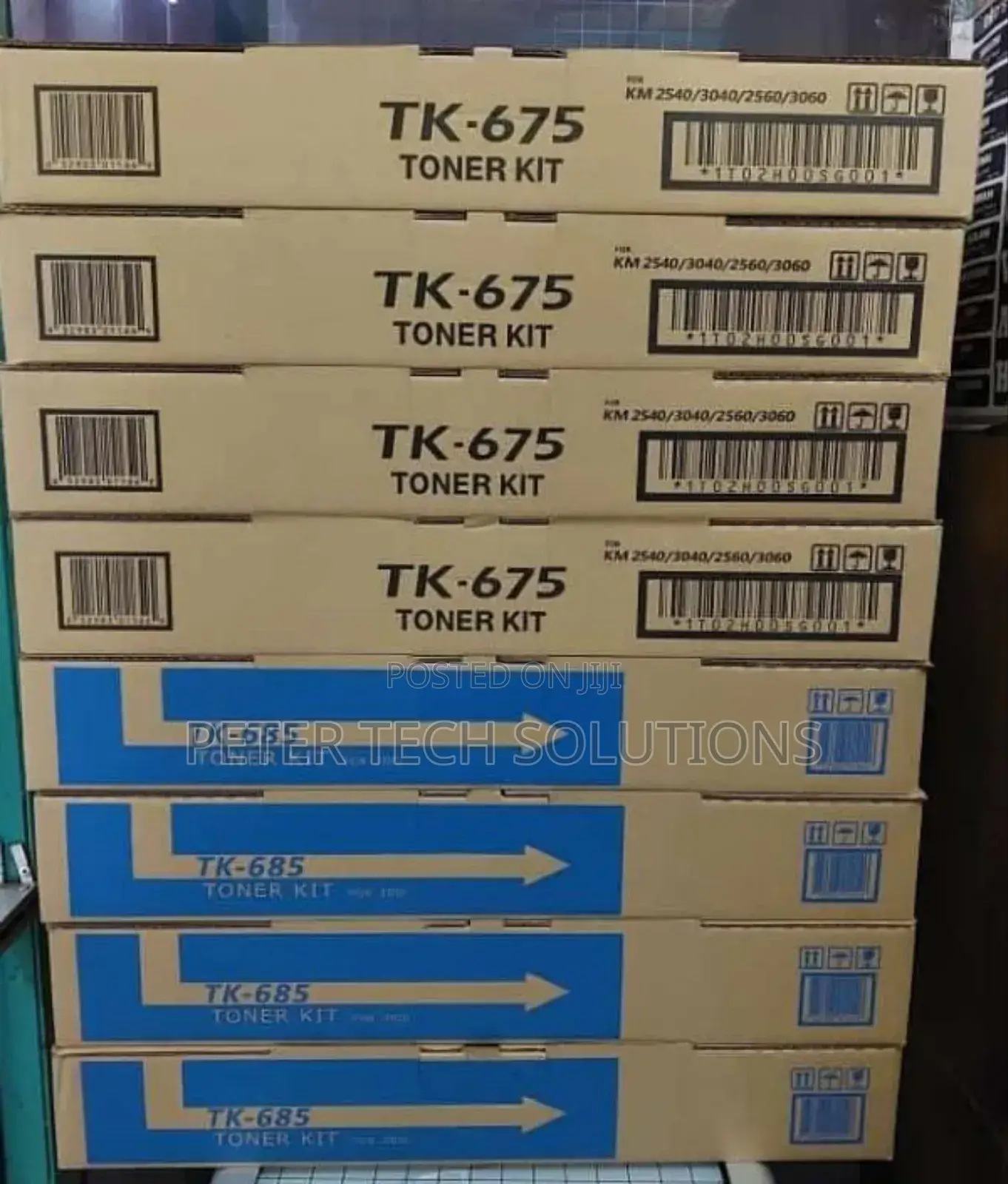 Kyocera Tk-675 Black Toner Cartridge