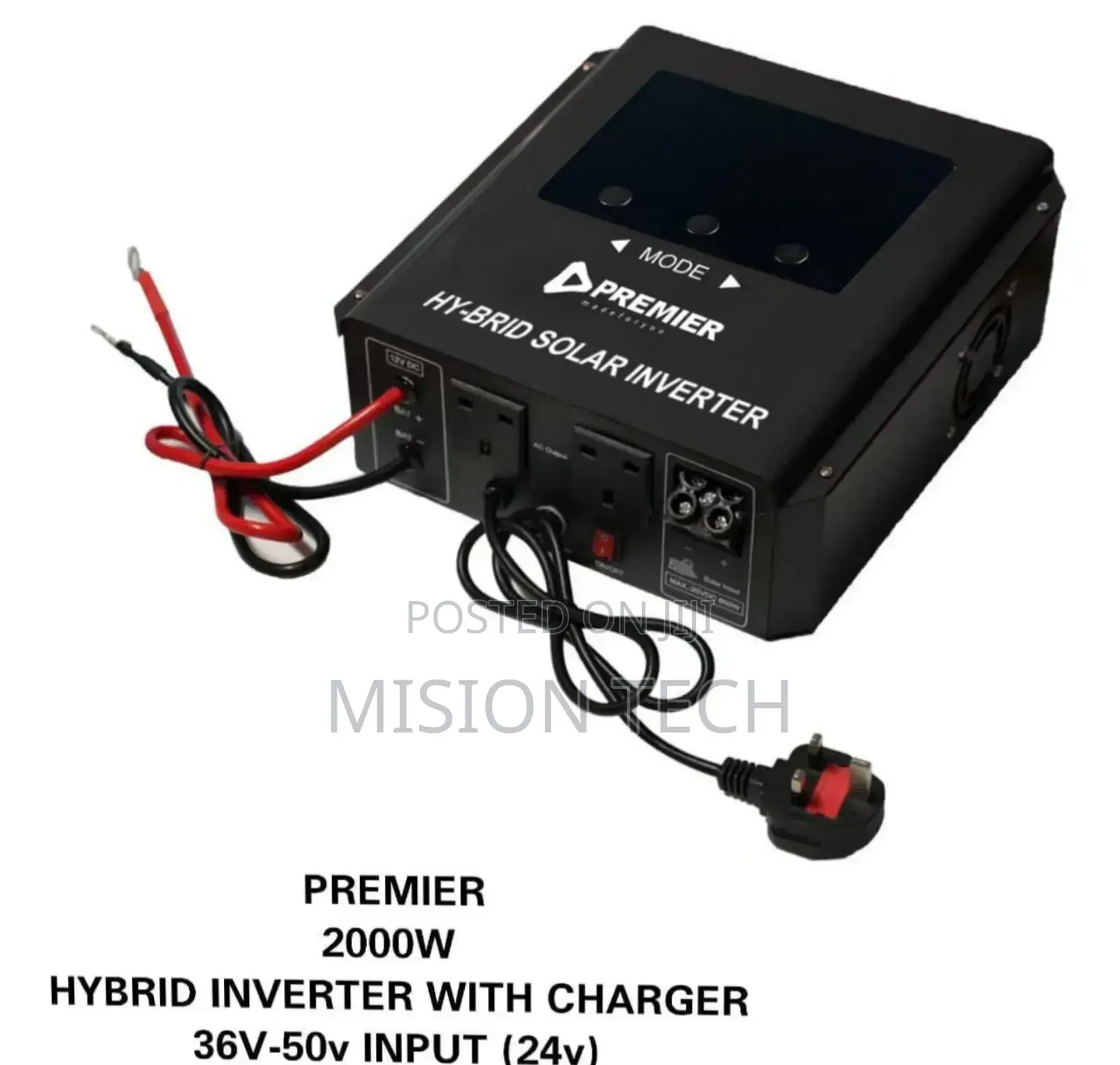 Premier 2000w Hybrid Solar Inverter With Charger, * °°