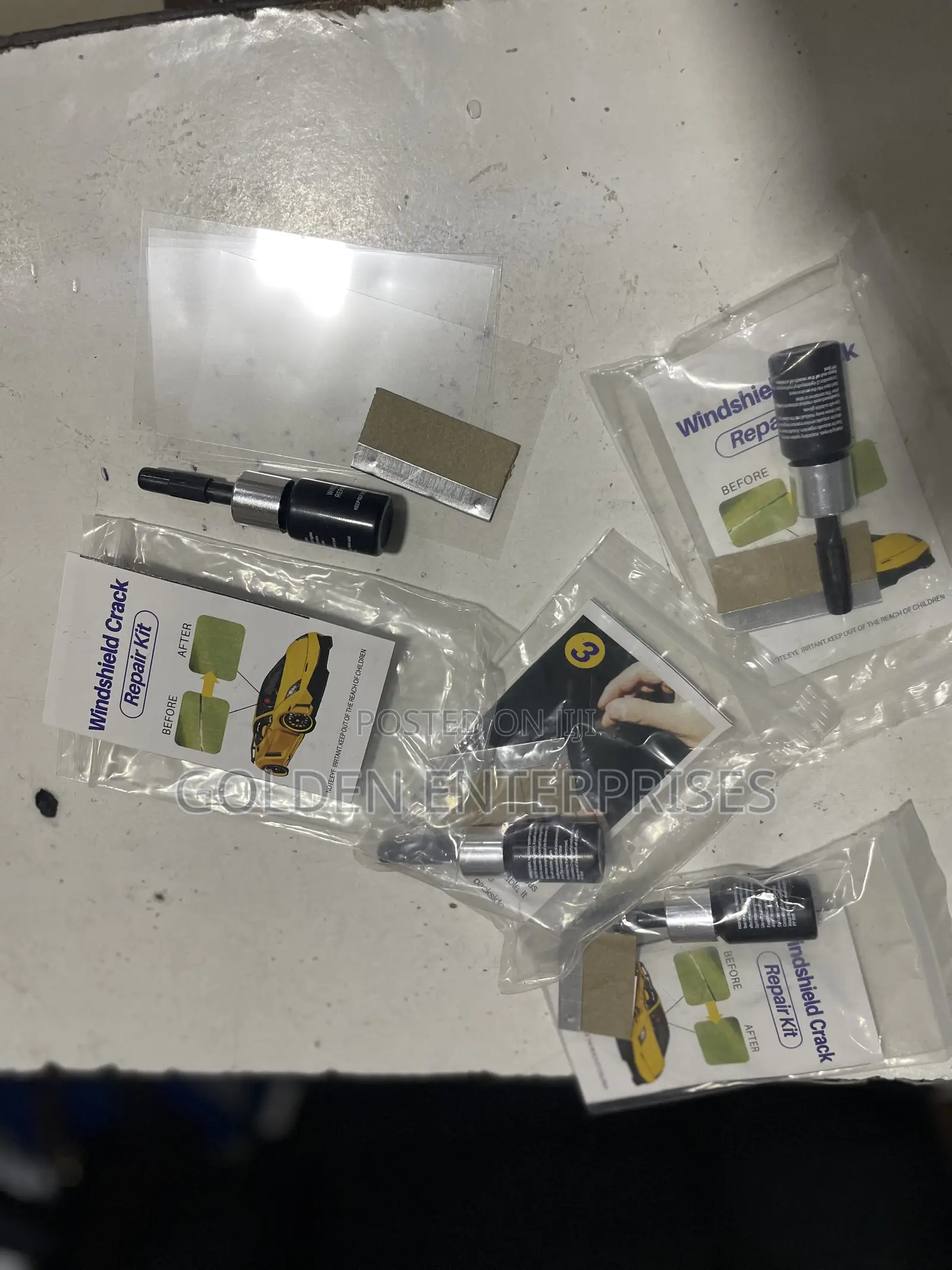 Diy Car Windshield Repair Tool Kit