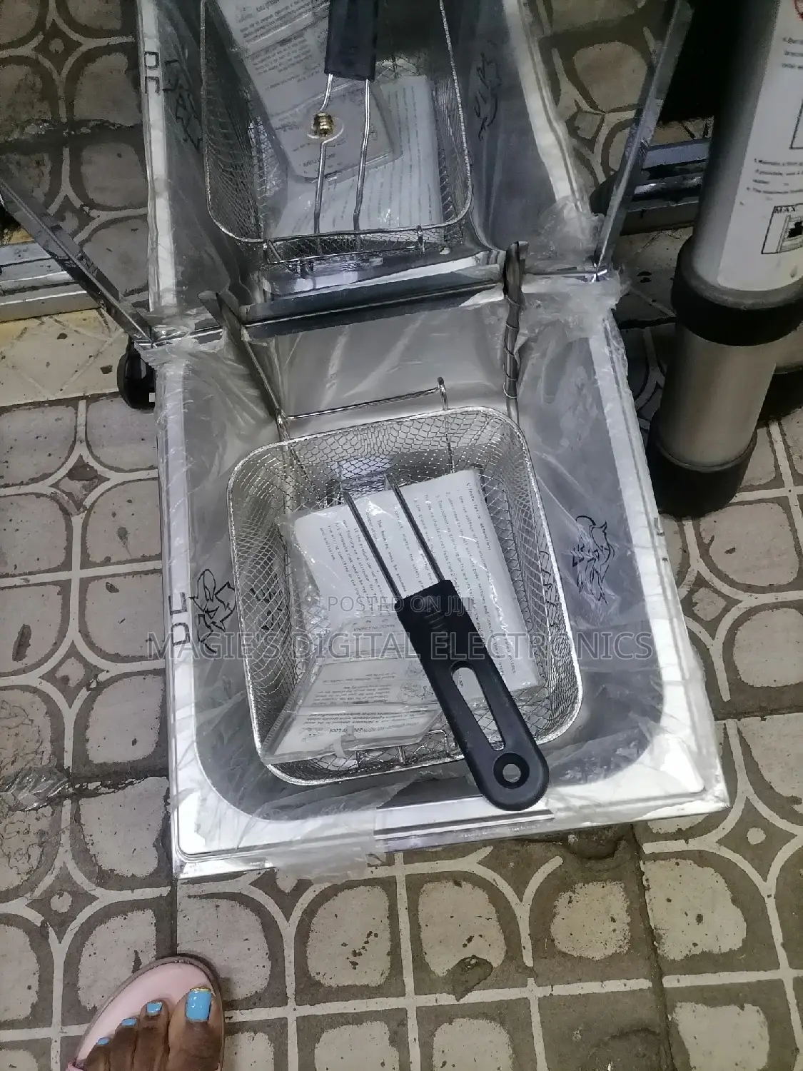 Highly Noted 6l Single Imported Chips Fryer