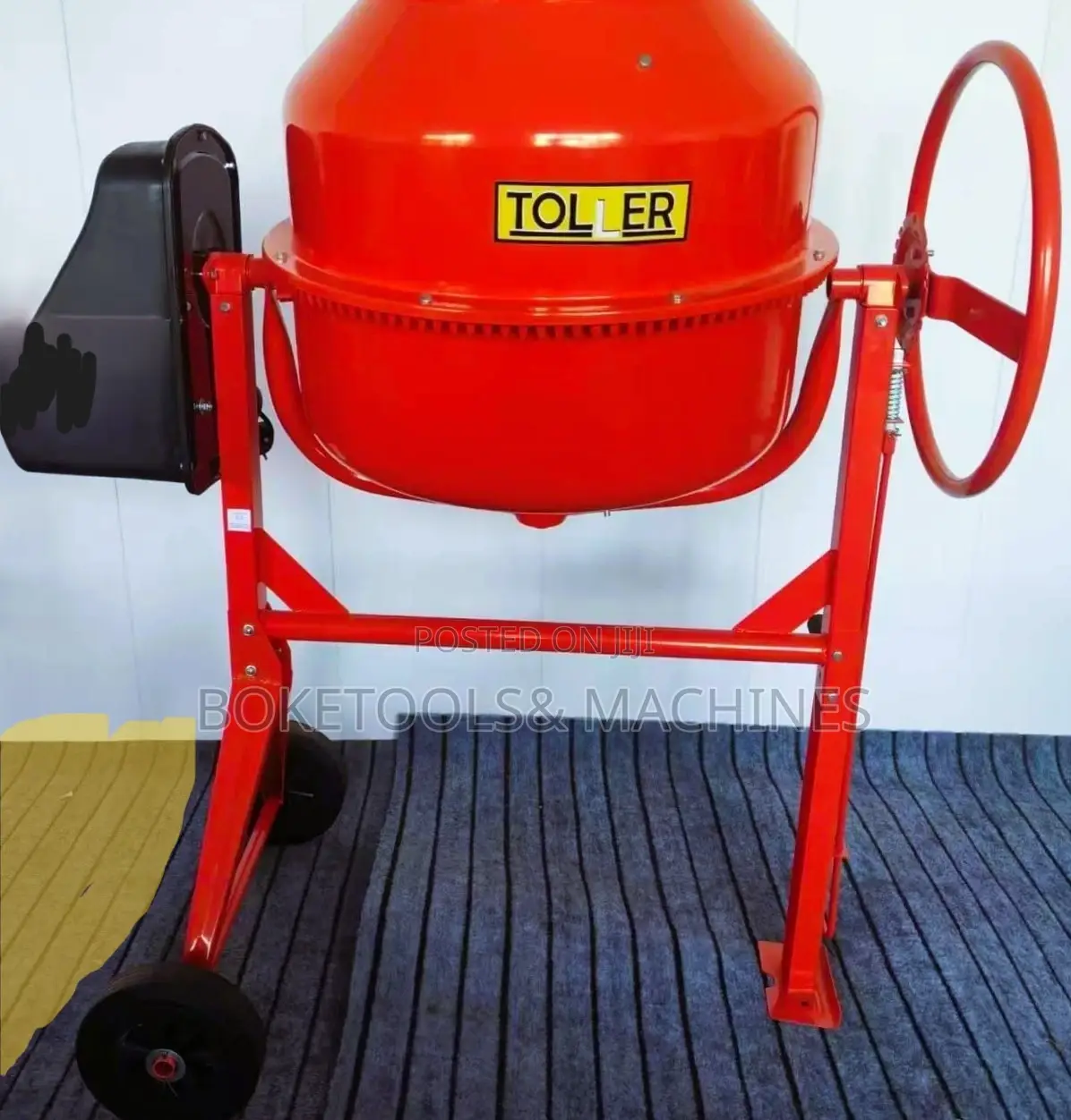 Toller Concrete Mixer 200 Litres (Electric) With 2 Wheels