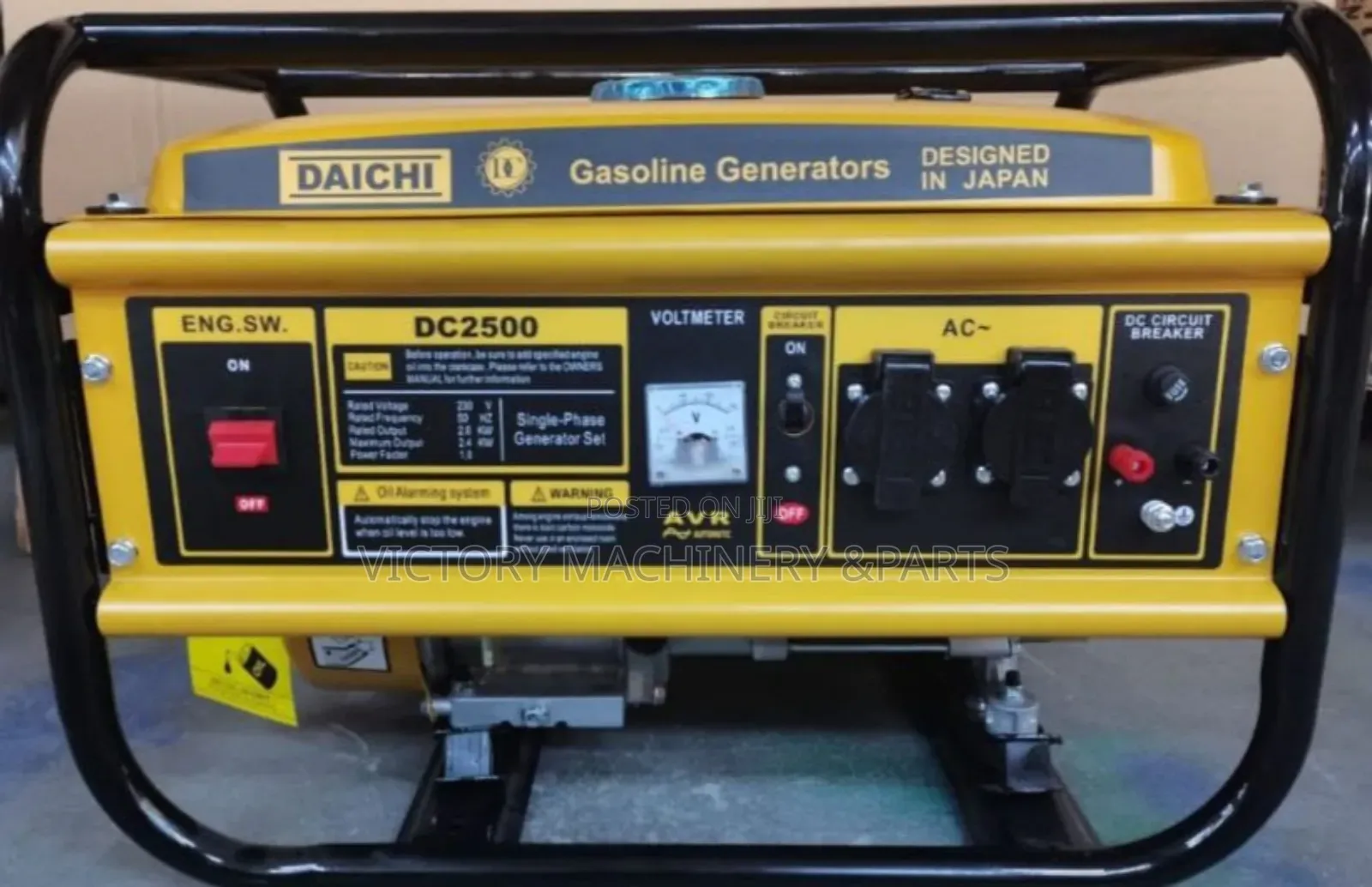Daichi Gasoline Generator 2.4kw Manual Start