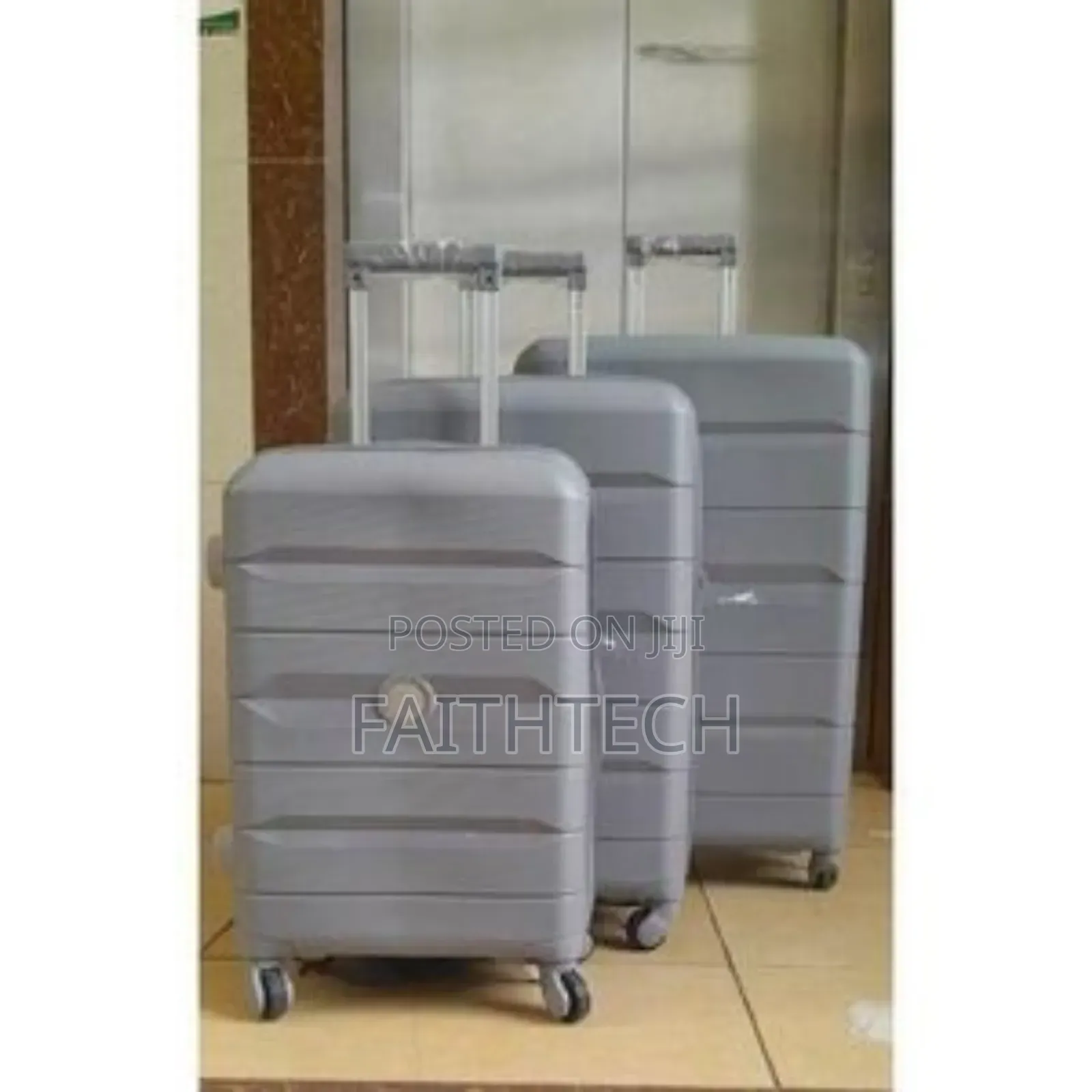 Fashion 3in1 Unbreakble Laxurious Rubber Suitcase Briefcase