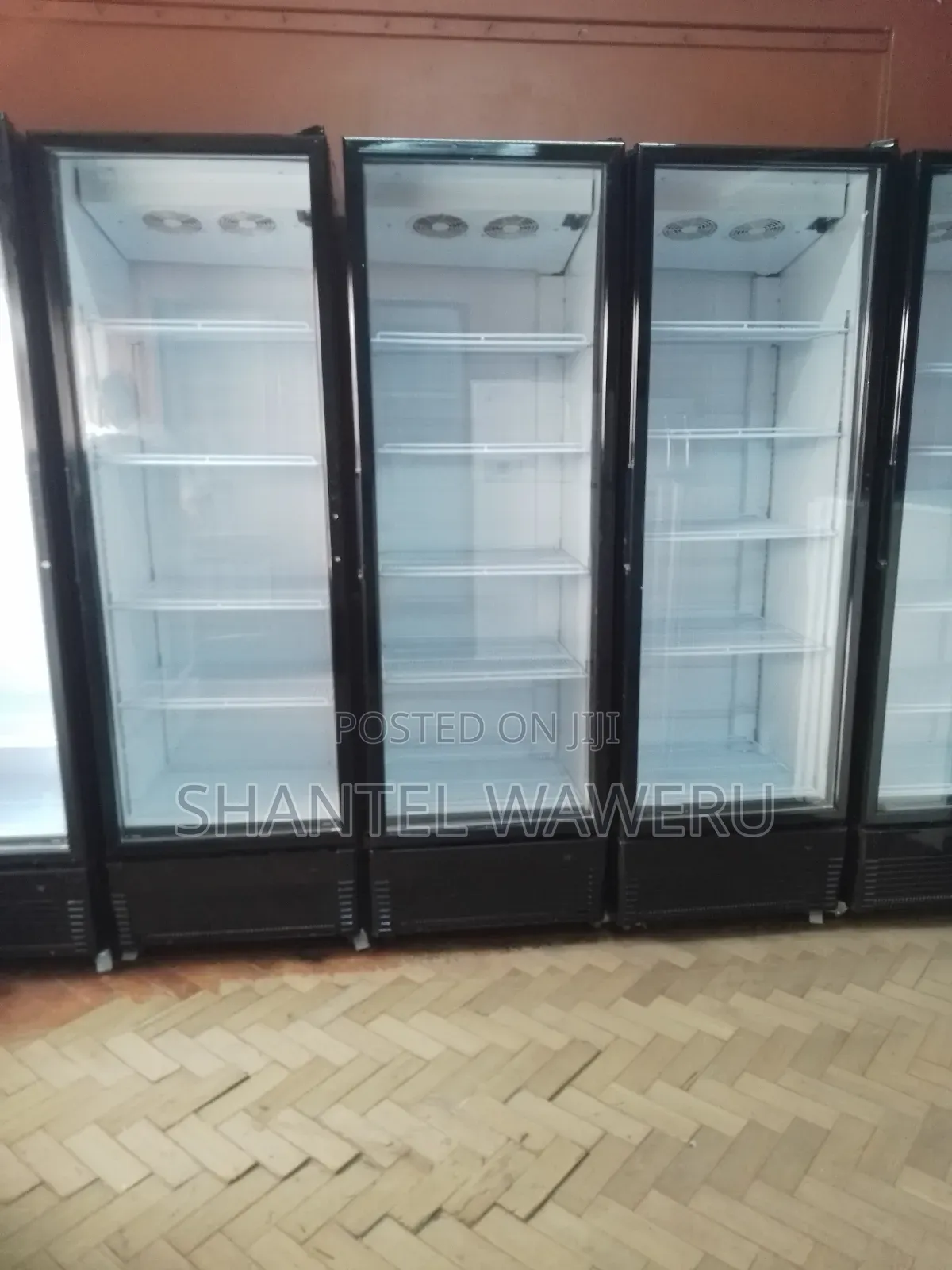 Quality Premier Black Display Fridge