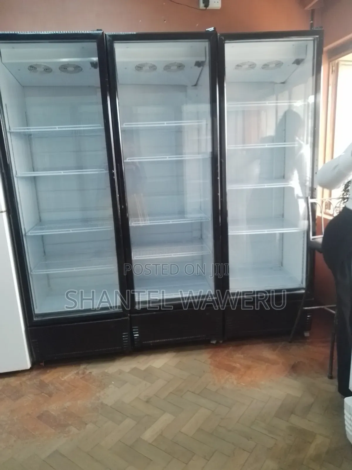 Quality Premier Black Display Fridge