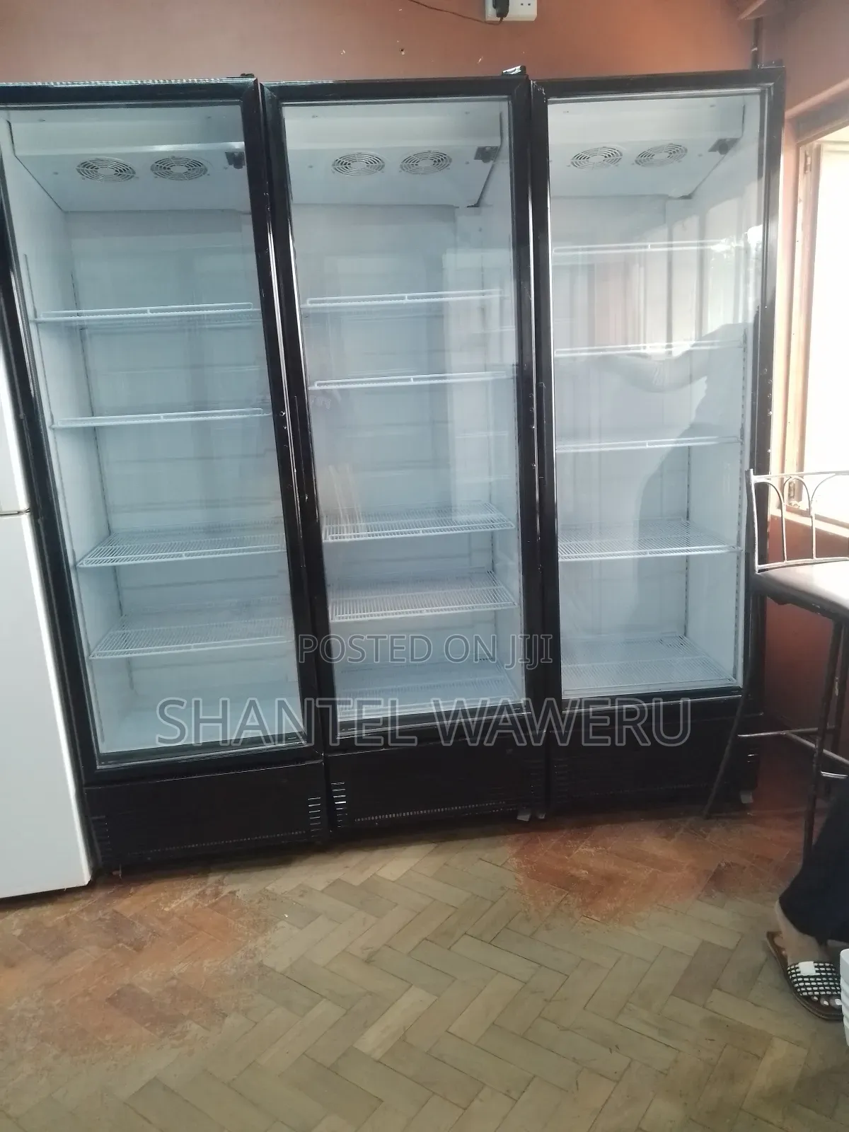 Quality Premier Black Display Fridge