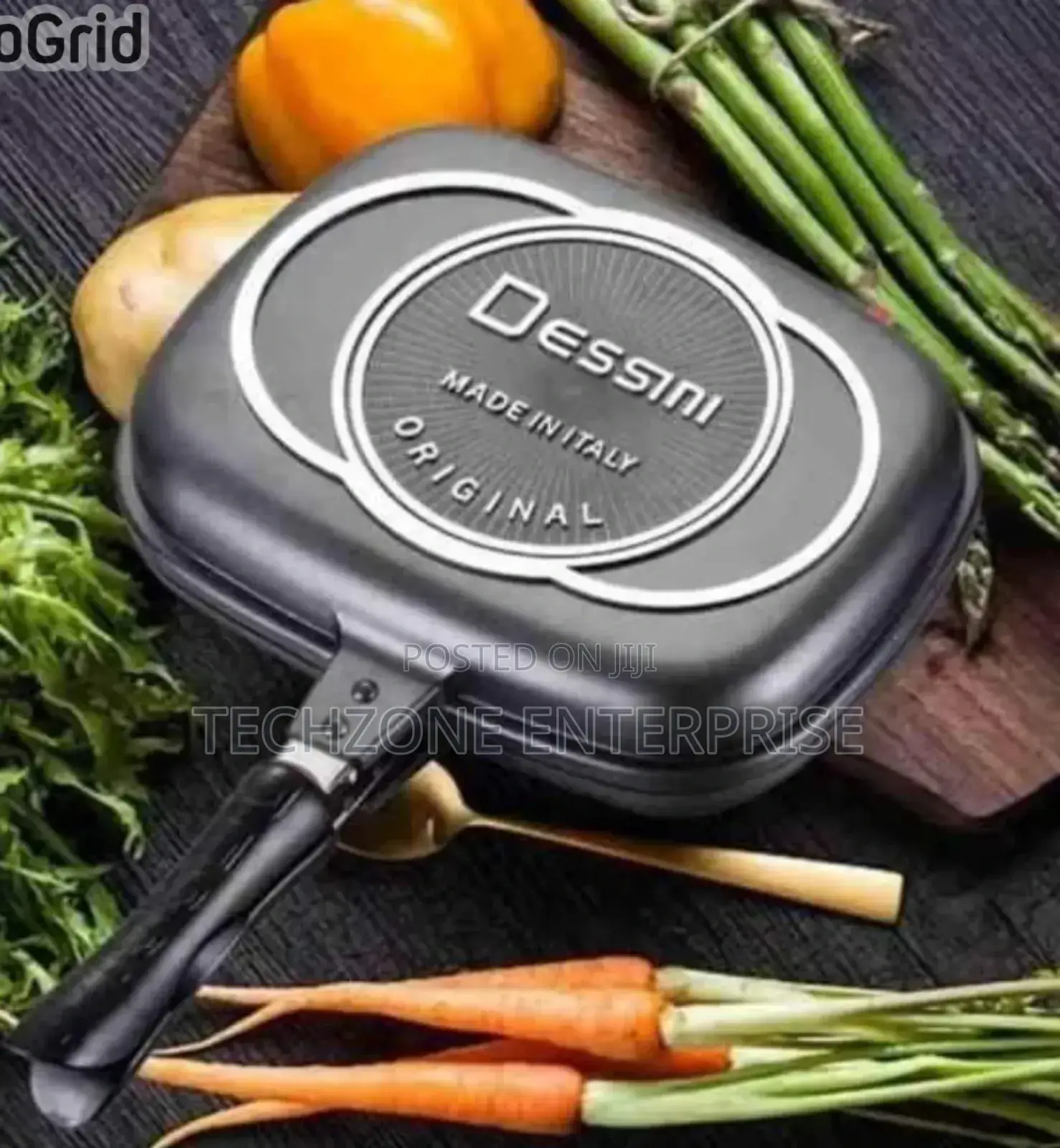 Double Grill - Dessini 36cm Double Sided Grill 