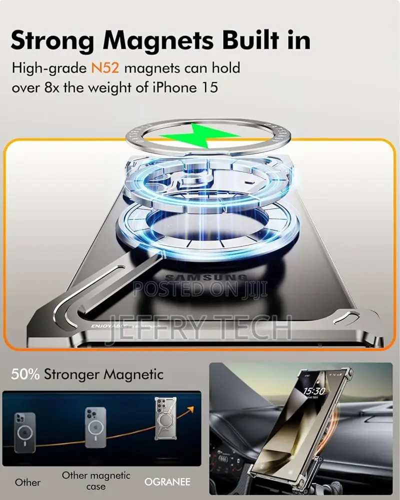 Budget Luxury Z Metallic Cover for Samsung Galaxy S24 Ultra