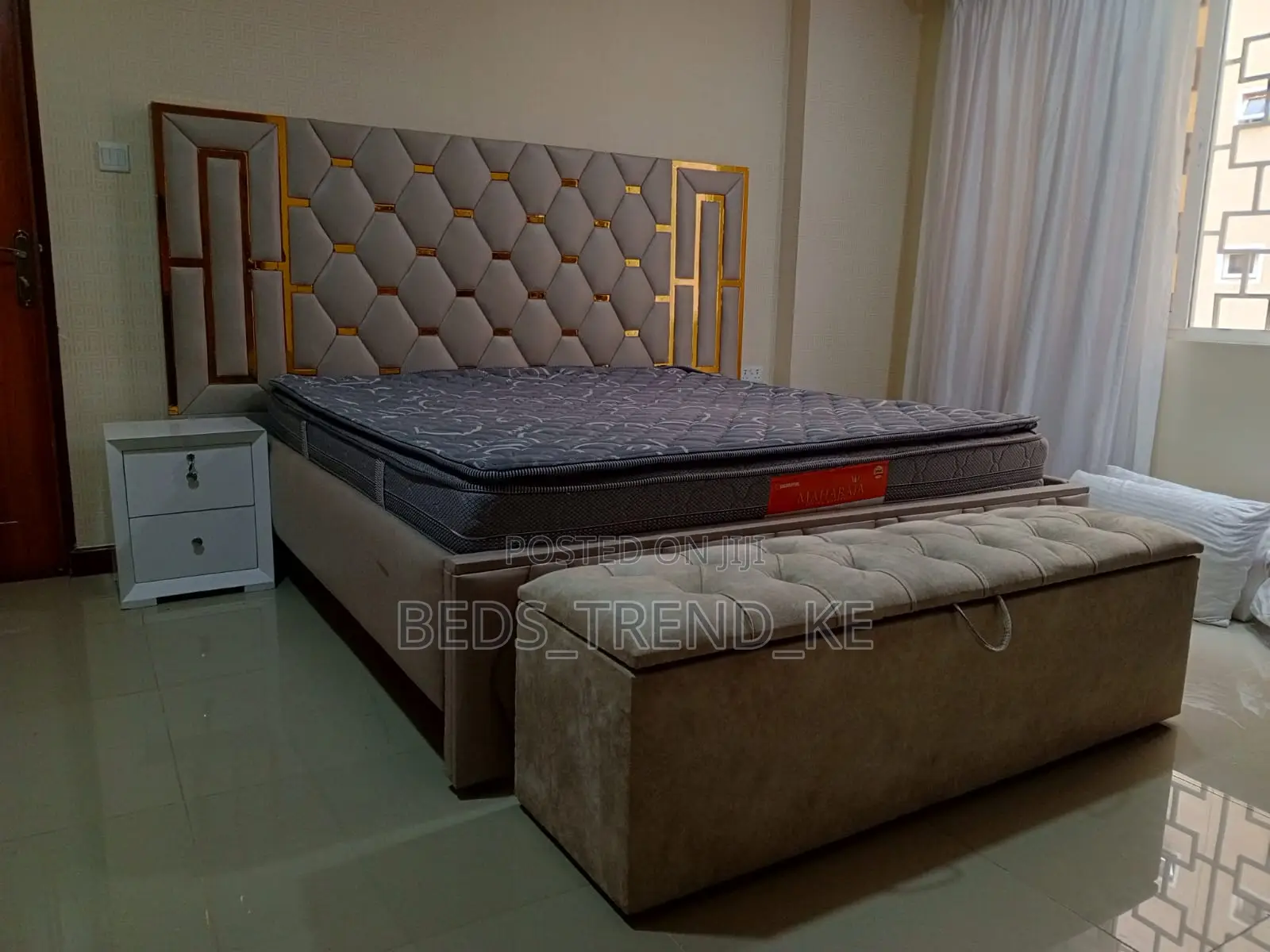 6 by 6 Modern Bed