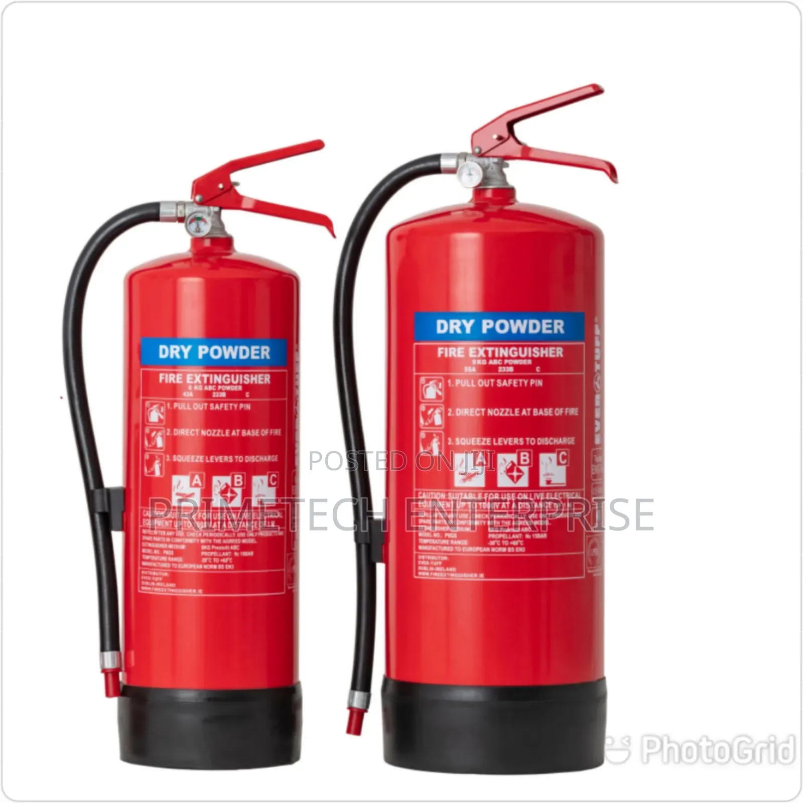 6 Kilogram Dry Powder Fire Extinguisher