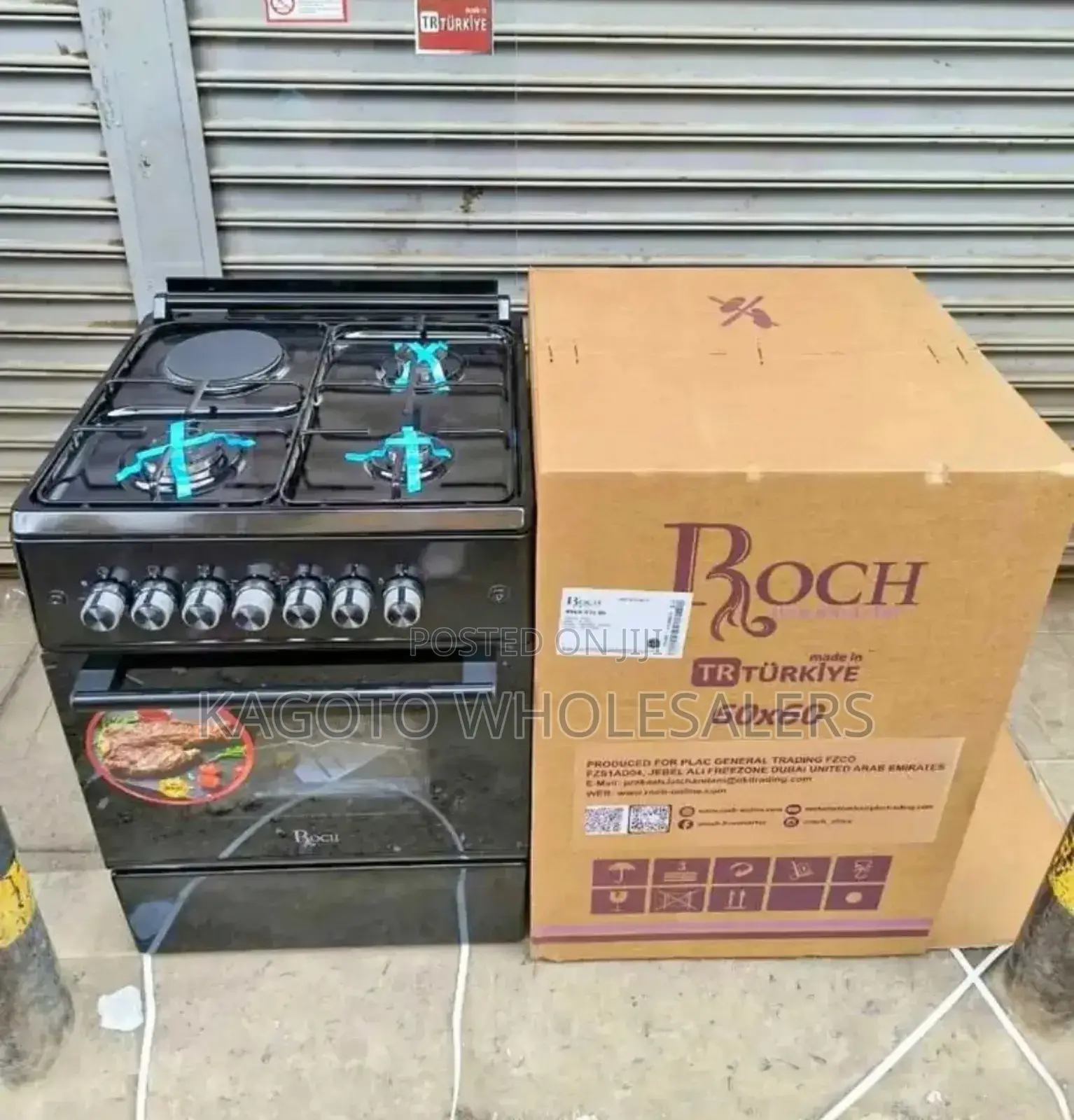 Auto -Ignition 60 by 60 Standing Cooker -Roch