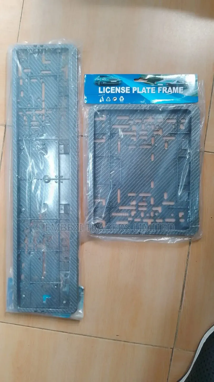 New Plastic Carbon Number Plate Holders