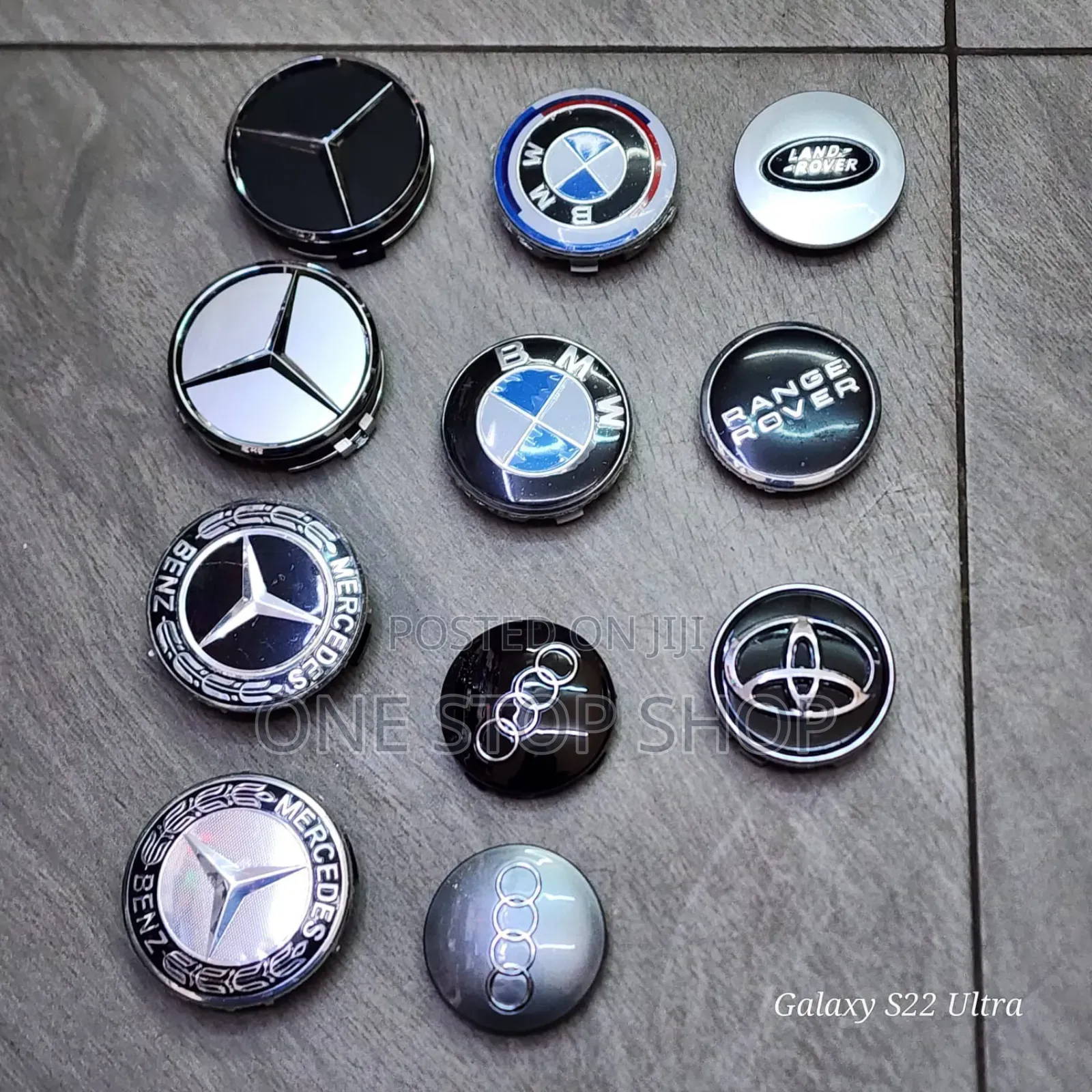 4pc Set Mercedes,Bmw, Range Rover,Toyota,Audi Centre Wheel Cap