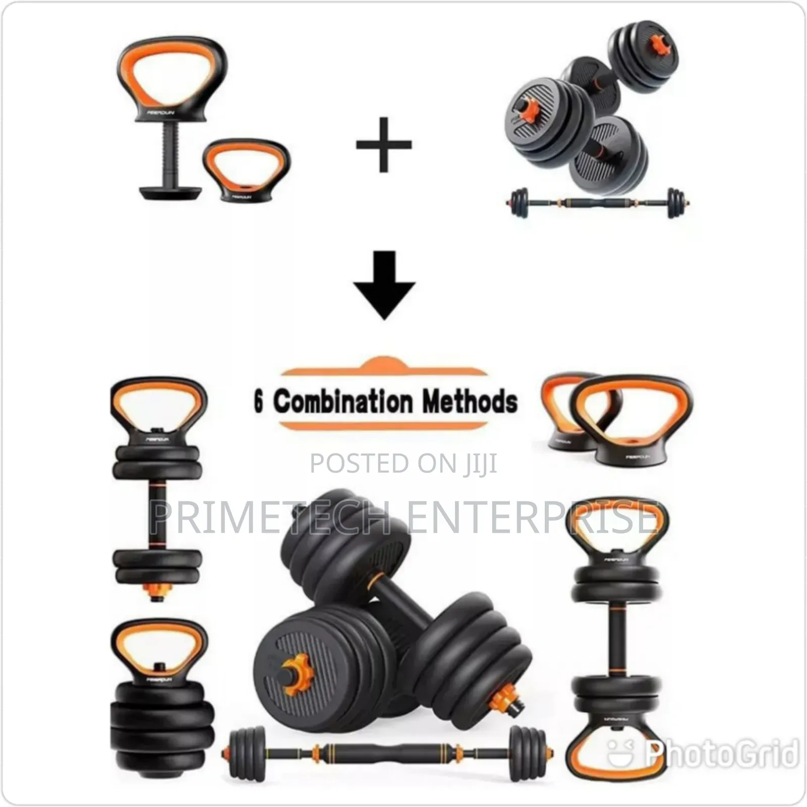 6 in 1 Kettle Dumbells