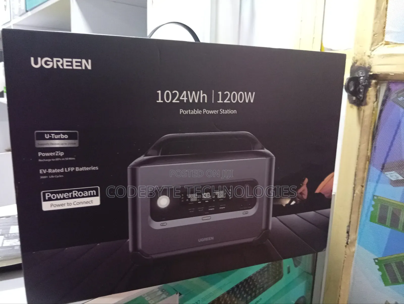 Ugreen Powerroam Portable Power Station 1024wh | 1200w Uk^