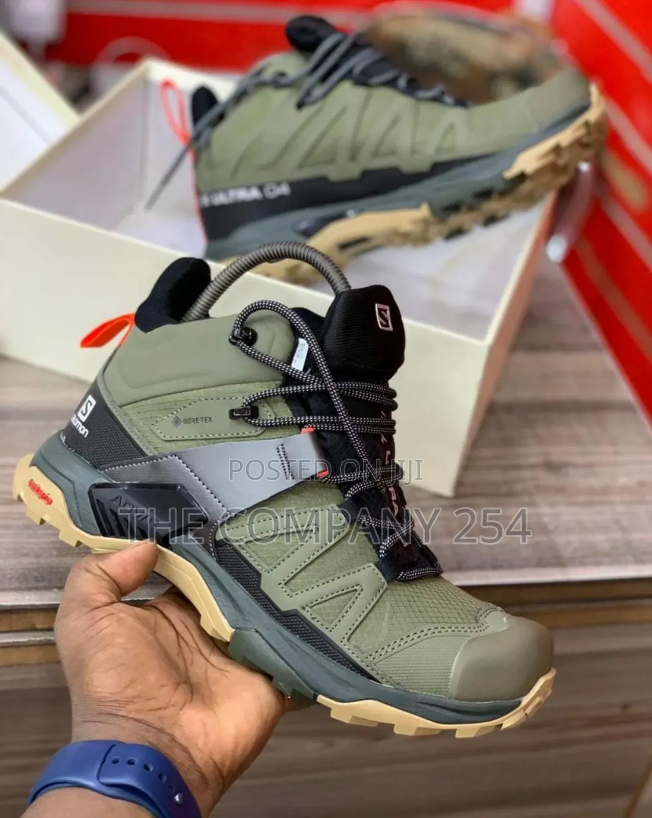Quality Leather Casual Outdoor Salomon Boots Sneakers Shoes