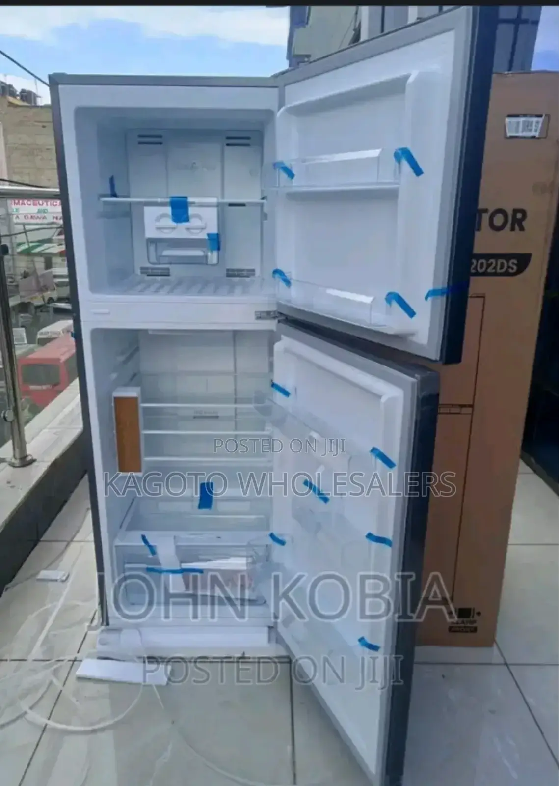 Mika 202litres No Frost Fridge