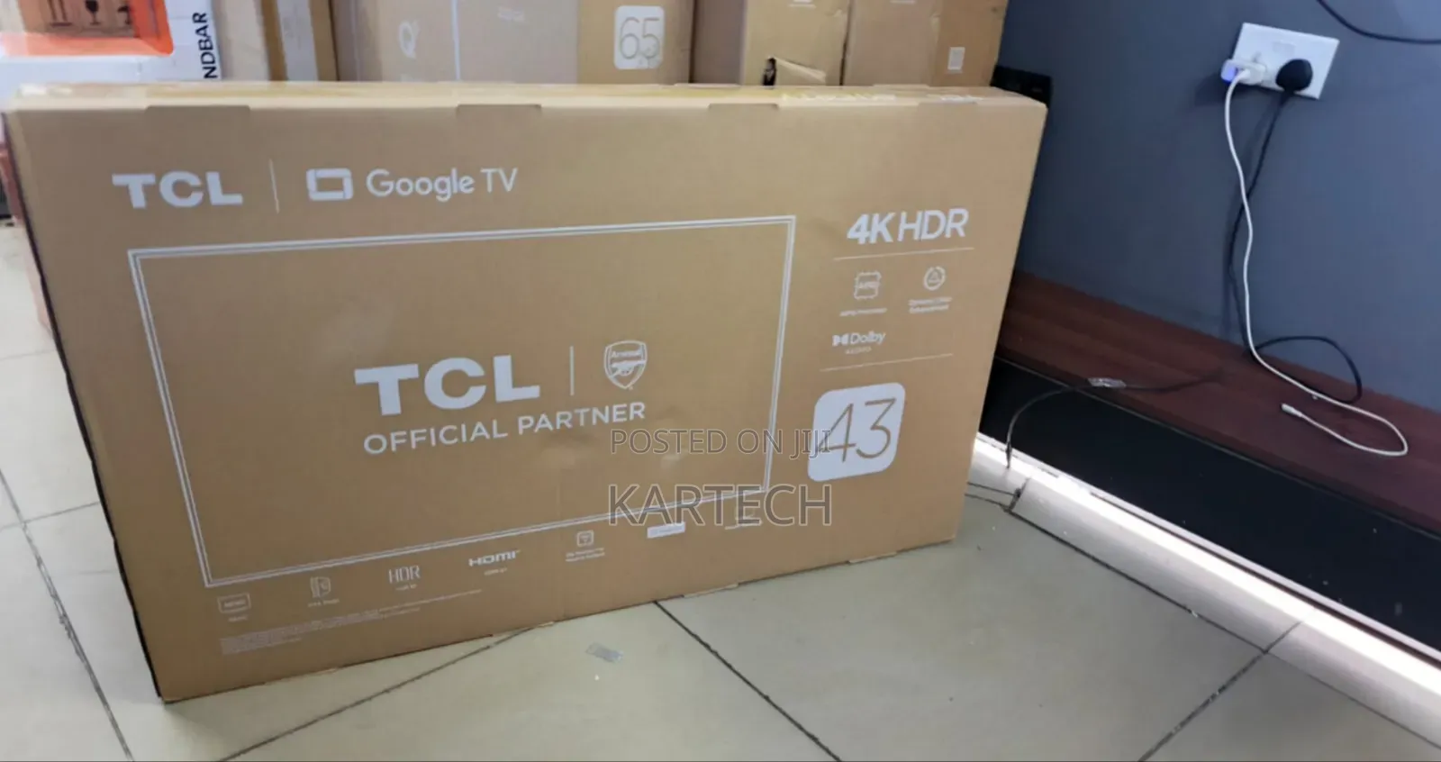 TCL 43 Inch (43v6c) Smart Google Tv