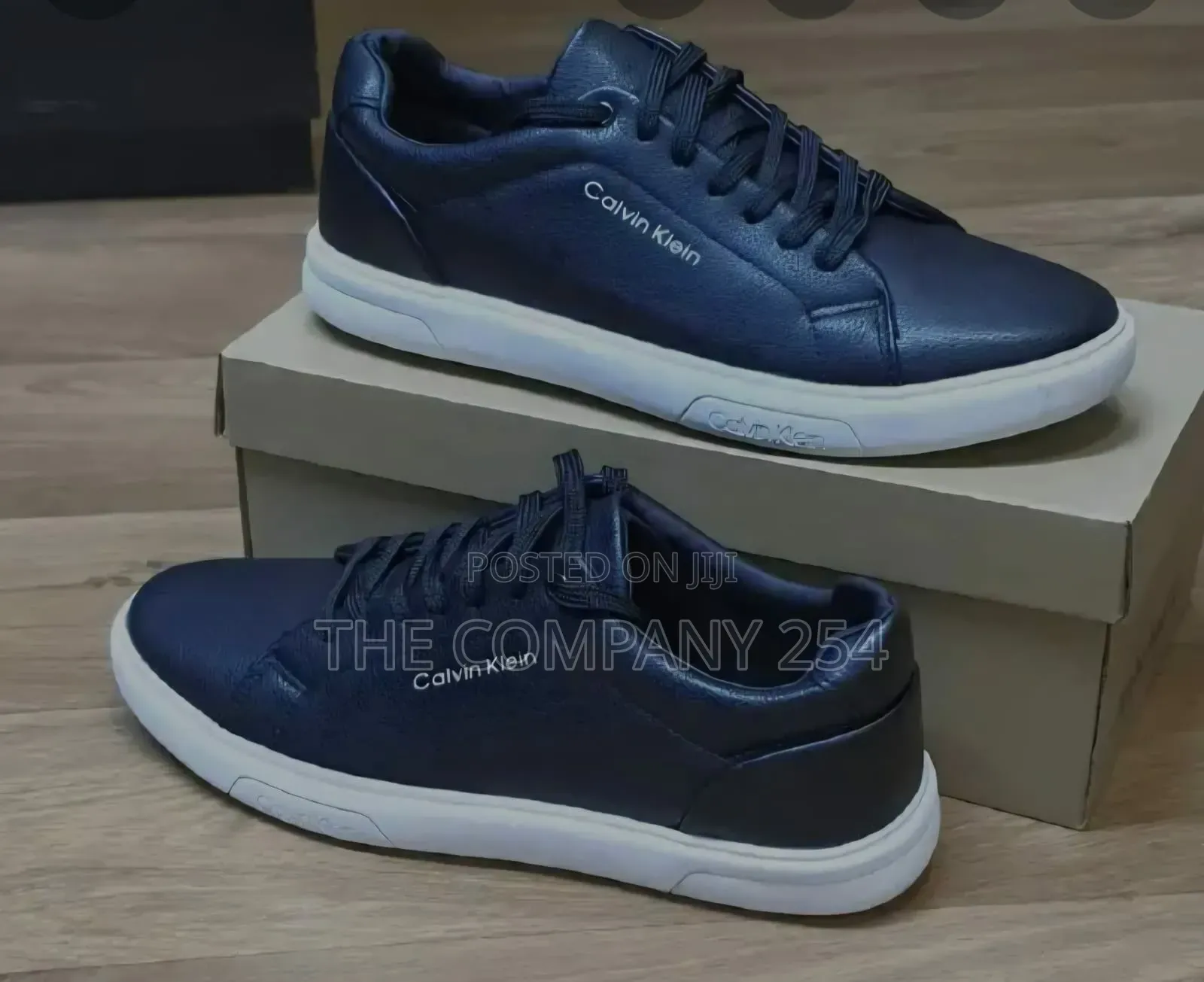 Quality Leather Smart Casual Calvin Klein Original Shoes